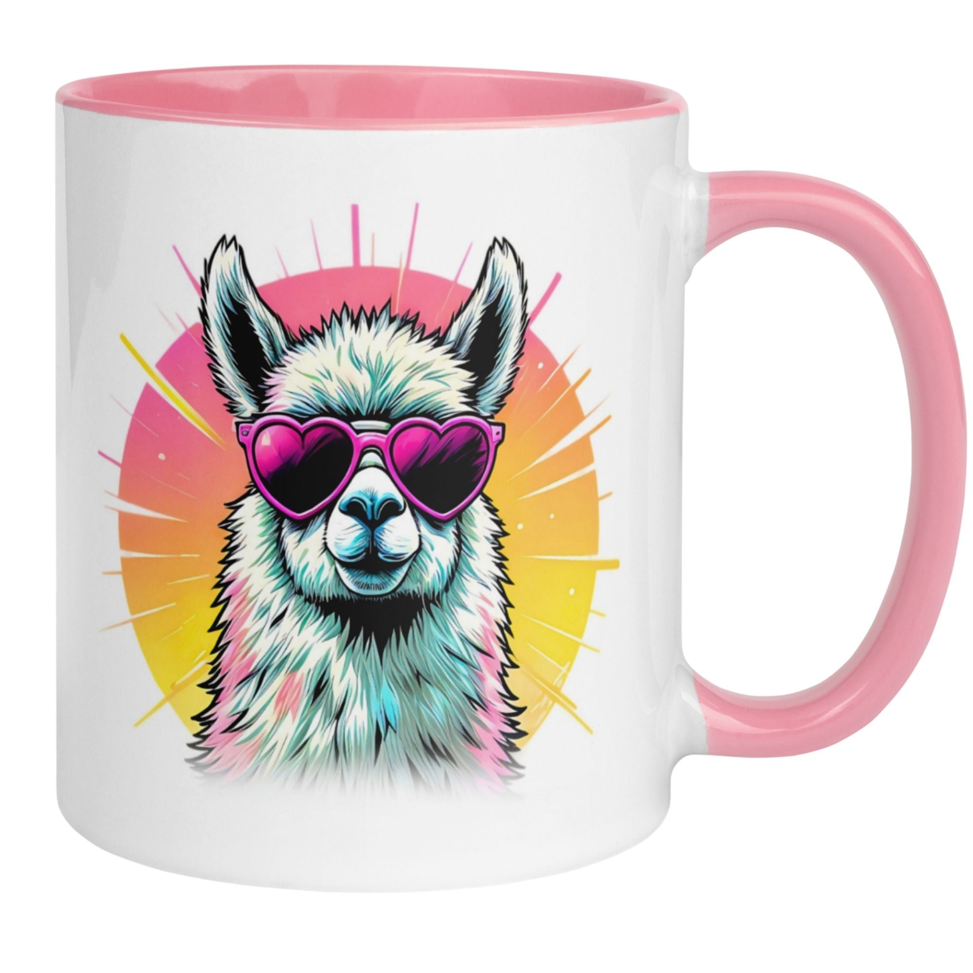 Momentals® Tasse | Lama & Sonnenbrille | Summer Love