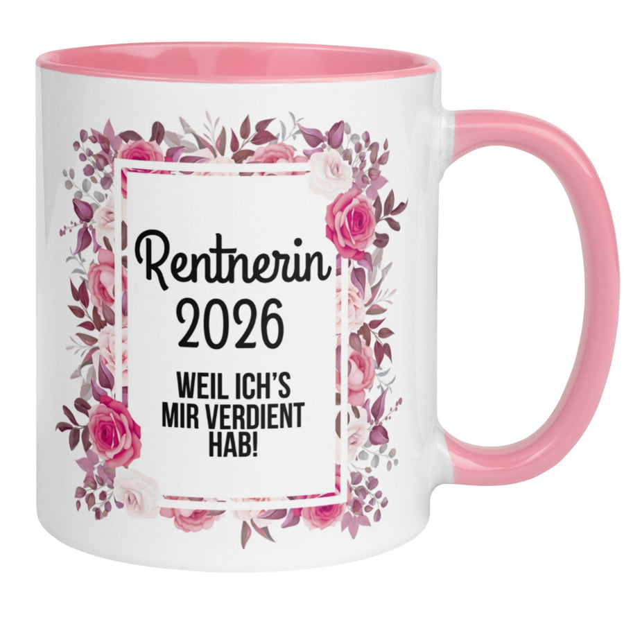 Rentnerin Tasse | Rentnerin 2026 – Weil ich’s mir verdient hab
