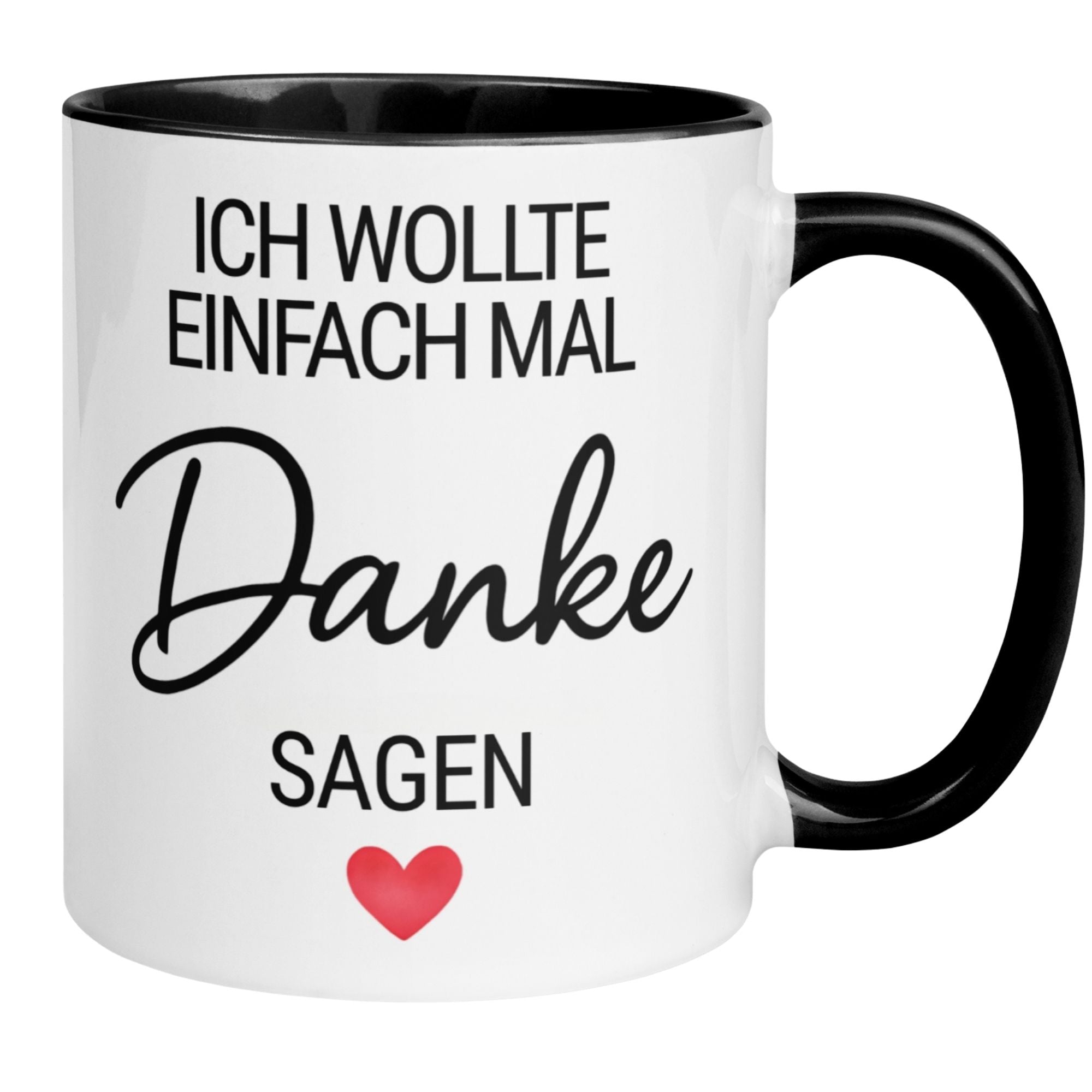 Dankeschön Tasse | Ich wollte einfach mal Danke sagen