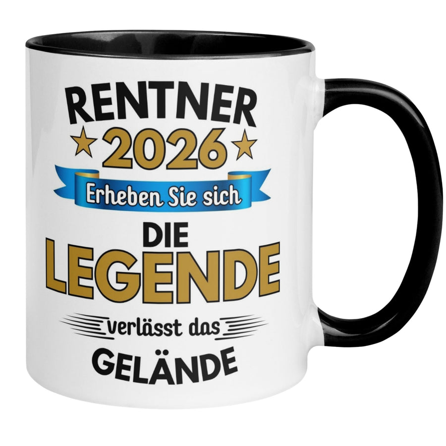 Rentner Tasse | Renter 2026 - Erheben  Sie sich die Legende verlässt das Gelände