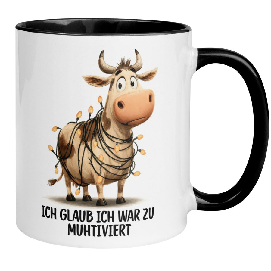 Kuh Tasse | Ich glaub ich war zu muhtiviert