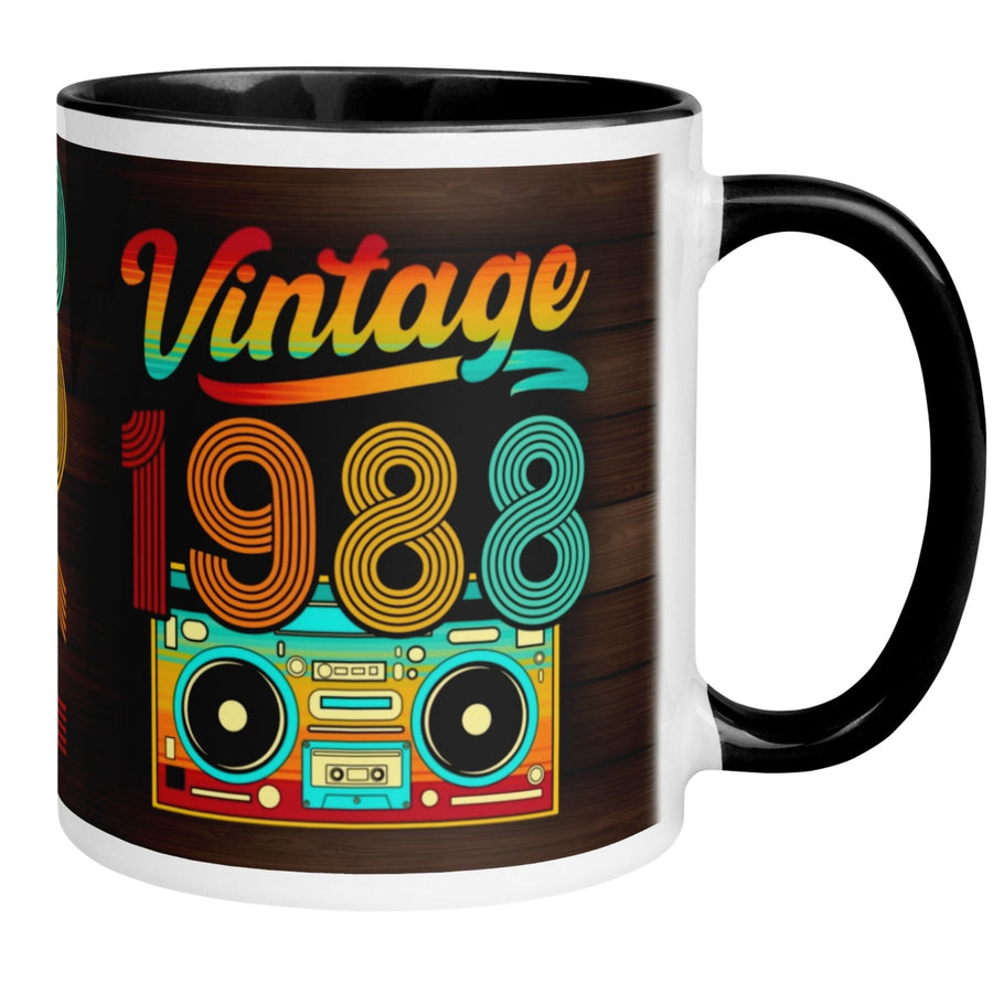 Tasse 37. Geburtstag | Retro & Zahl | Vintage 1988