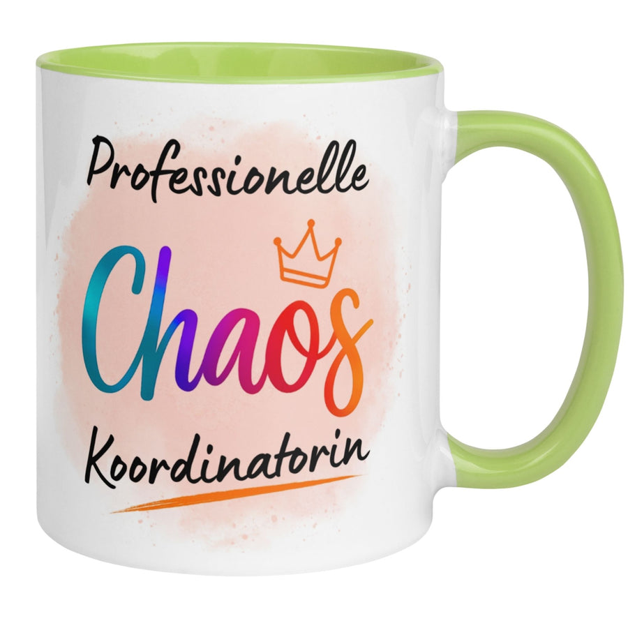 Tasse Kollegin | Krone & Spruch | Professionelle Chaos Koordinatorin