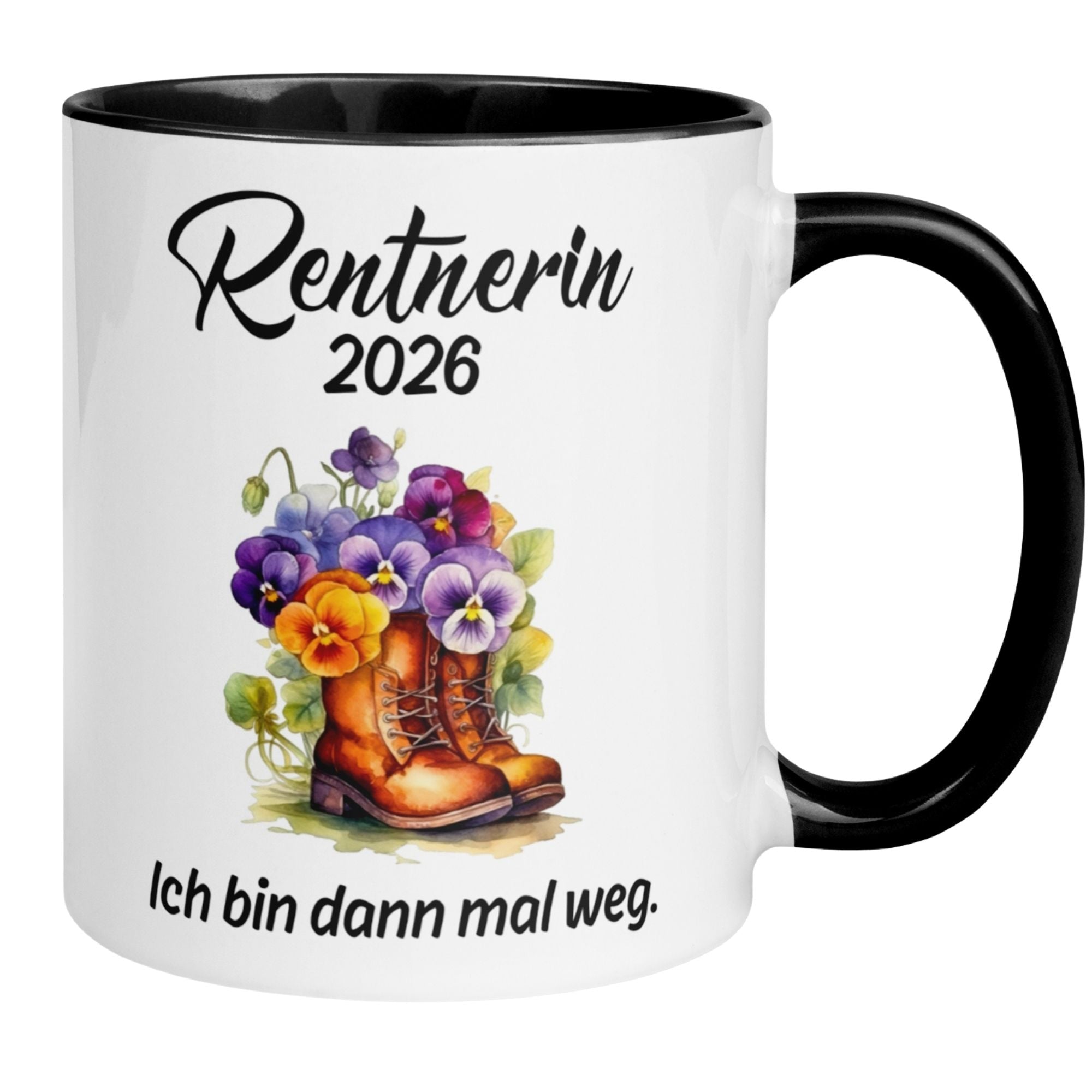 Tasse Rentnerin 2026 – „Ich bin dann mal weg“ – Geschenk Renteneintritt Frau
