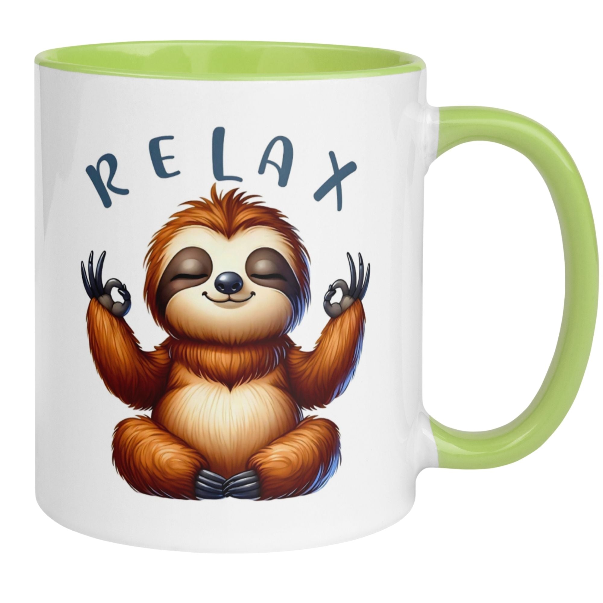 Momentals® Tasse | Faultier & Motiv | Entspanntes Relax