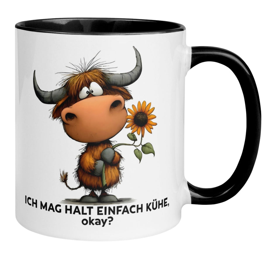 Kuh Tasse | Ich mag halt einfach Kühe - okay