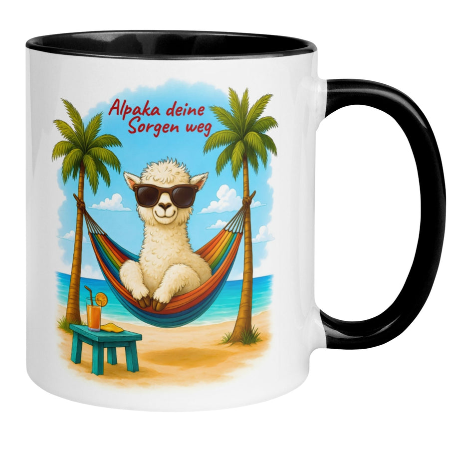 Alpaka Tasse | Alpaka deine Sorgen weg