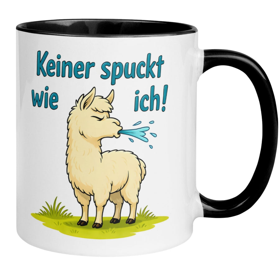 Lama Tasse | Keiner spuckt wie ich