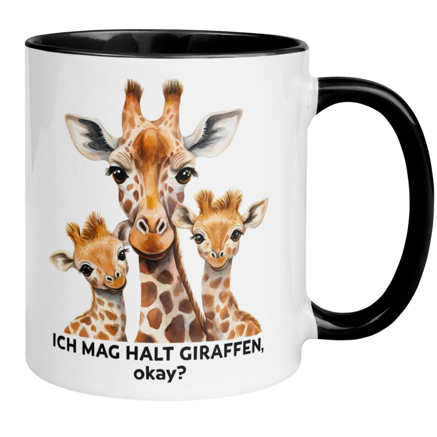 Giraffe Tasse | Ich mag halt Giraffen - okay