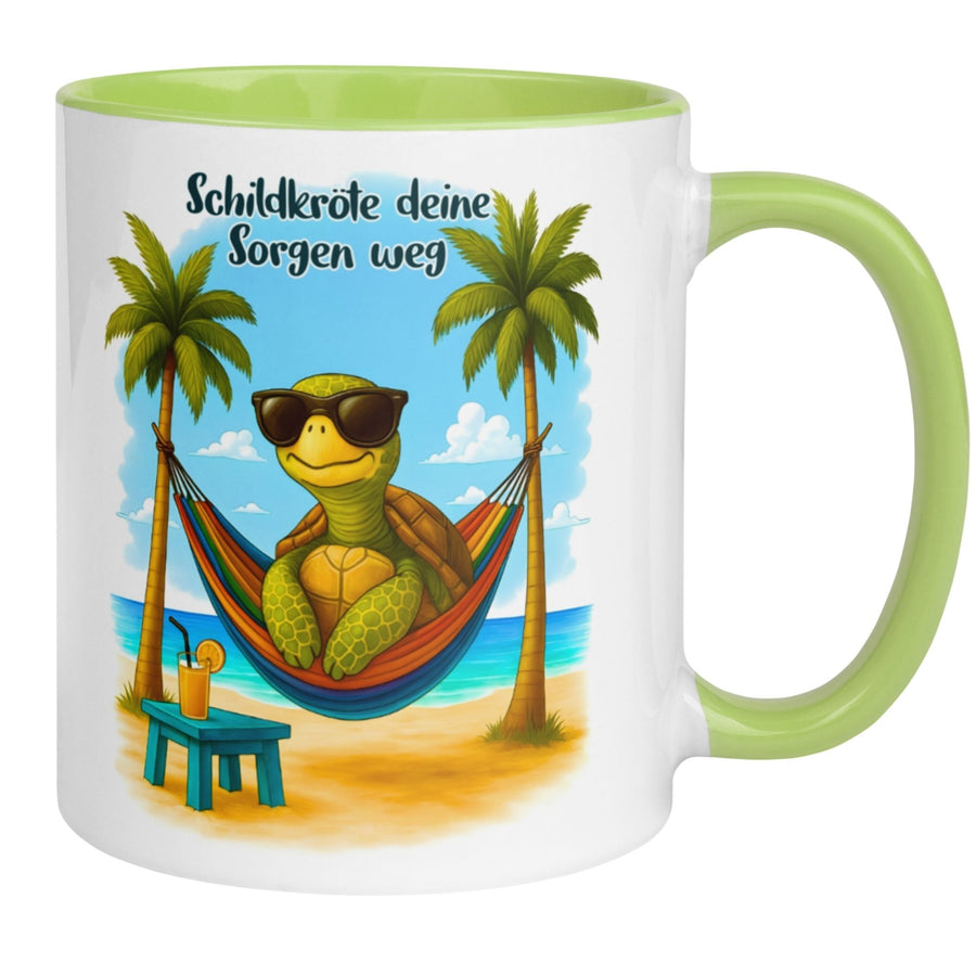 Schildkröte Tasse | Schildkröte deine Sorgen weg