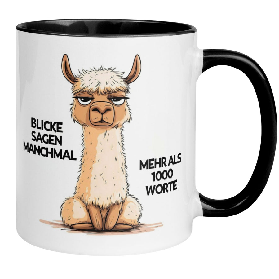 Lama Tasse | Blicke sagen manchmal mehr als 1000 Worte