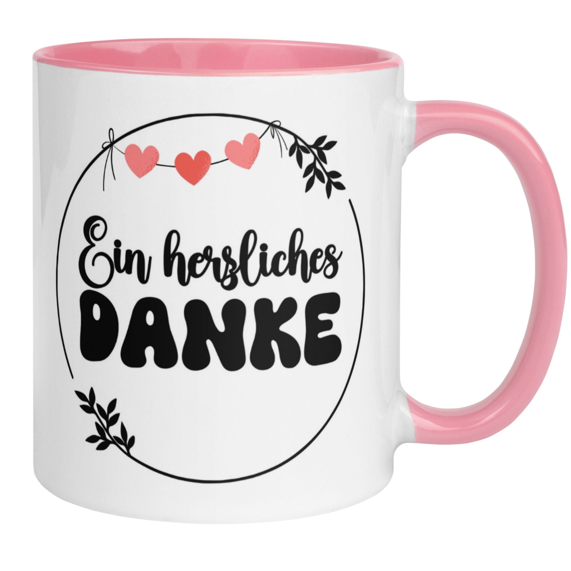 Tasse Danke – „Ein herzliches Danke“ – Dankeschön Geschenke Kollegin/Freundin