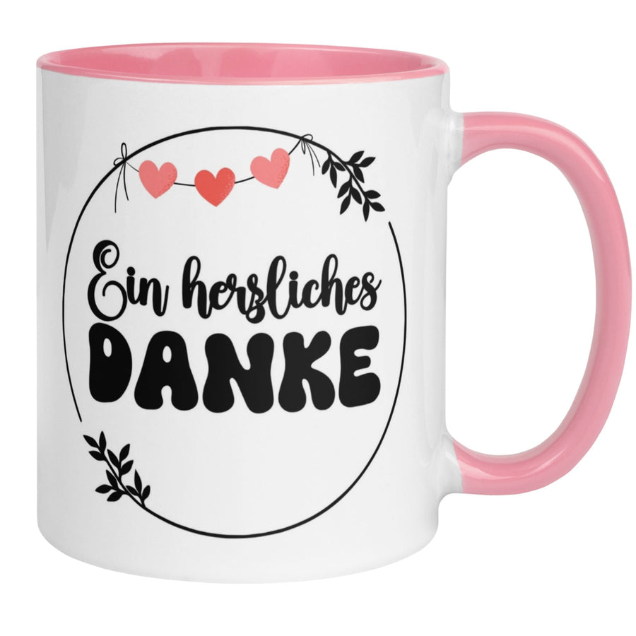 Danke Tasse | Ein herzliches Danke