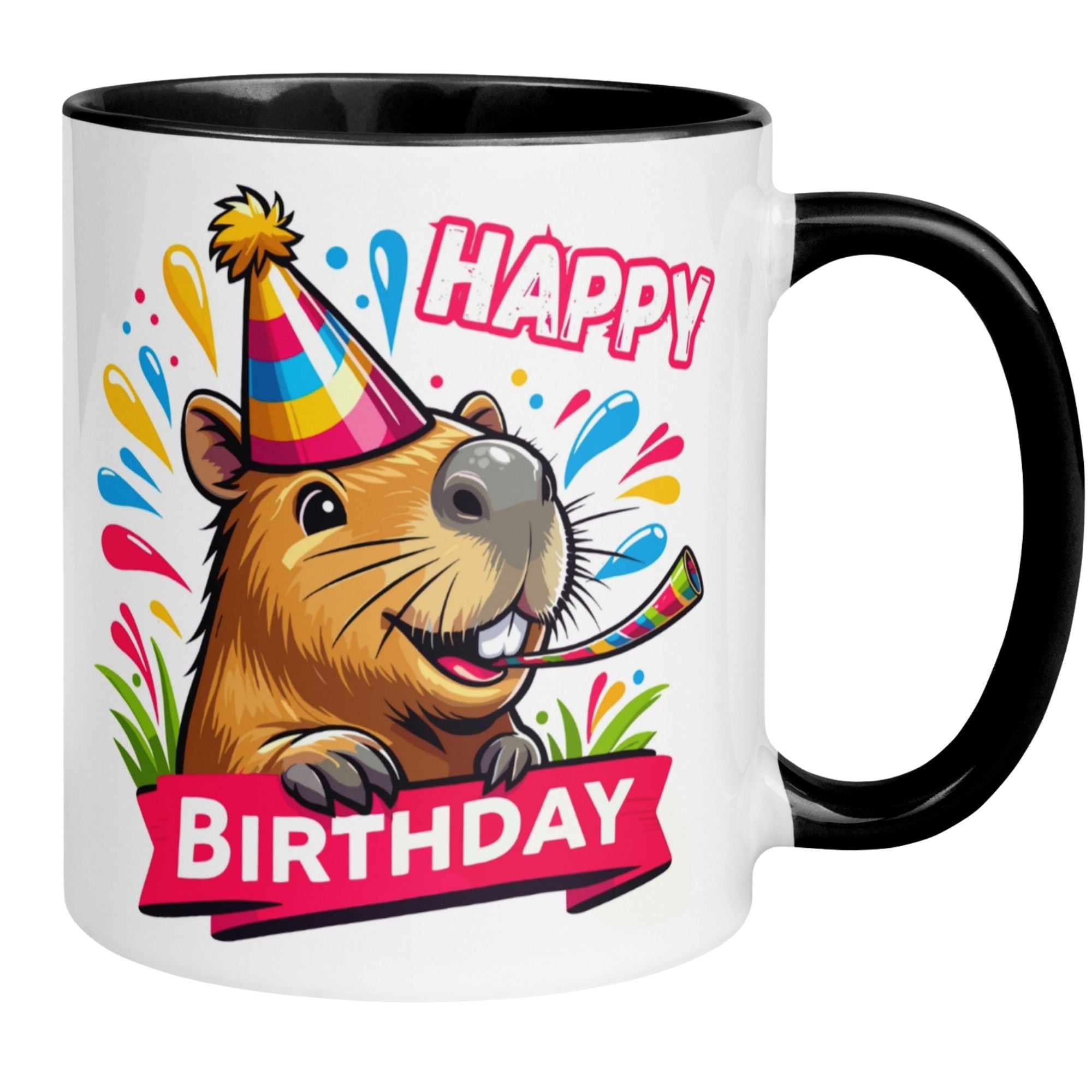 Geburtstag Tasse | Happy Birthday - Capybara Party