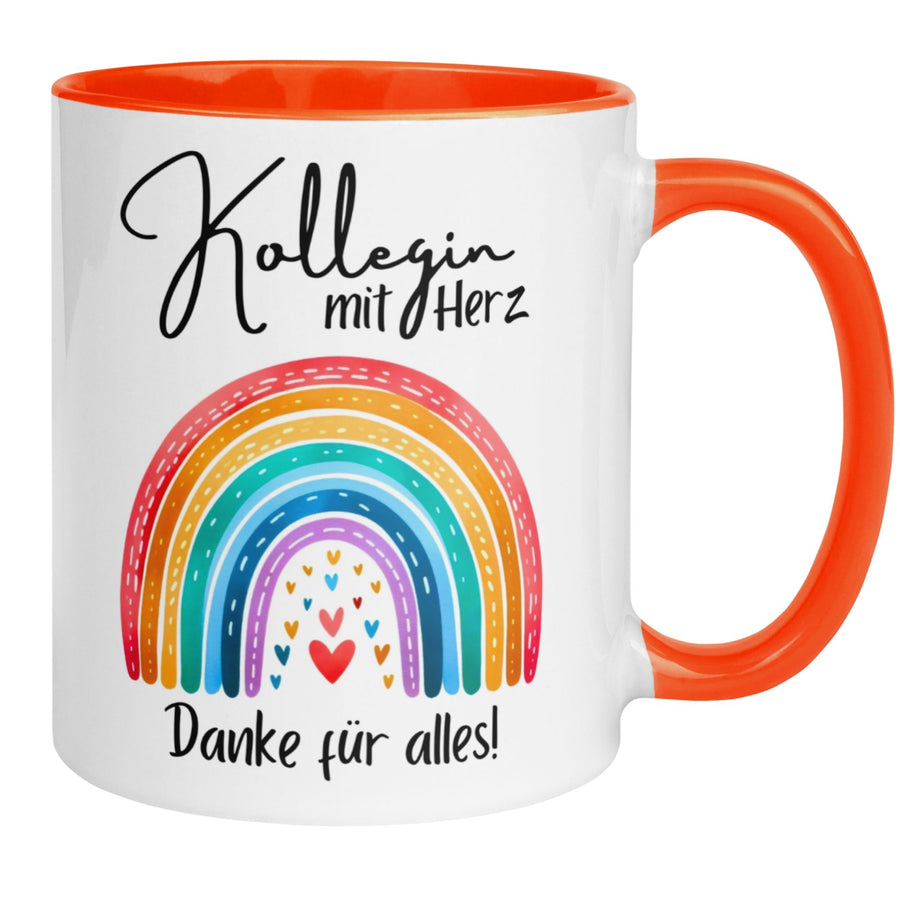 Tasse Kollegin | Herz & Spruch | Kollegin mit Herz
