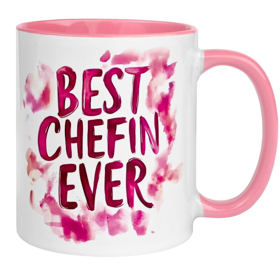 Tasse Chefin – „Best Chefin Ever“ – Geschenk Becher Beste Chefin