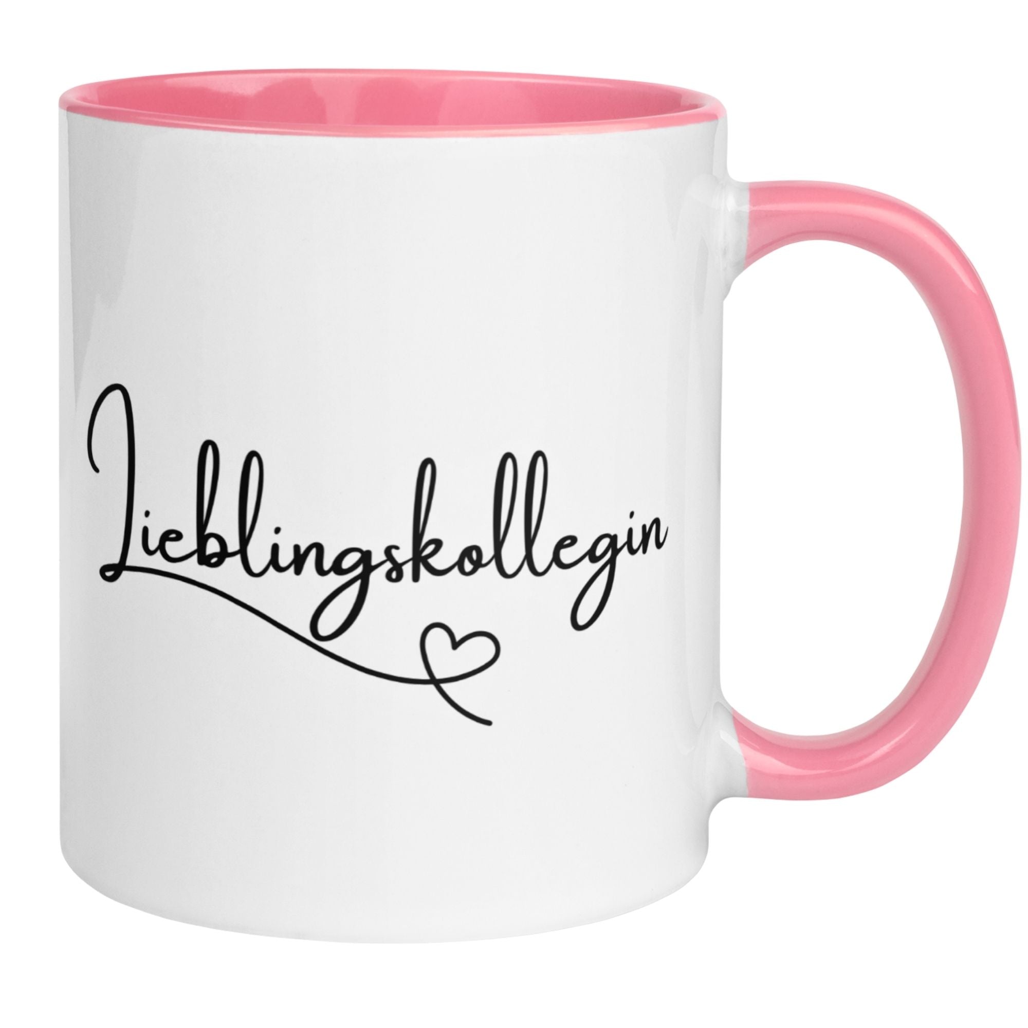 Tasse Kollegin – „Lieblingskollegin mit Herz“ – Geschenk Beste Arbeitskollegin