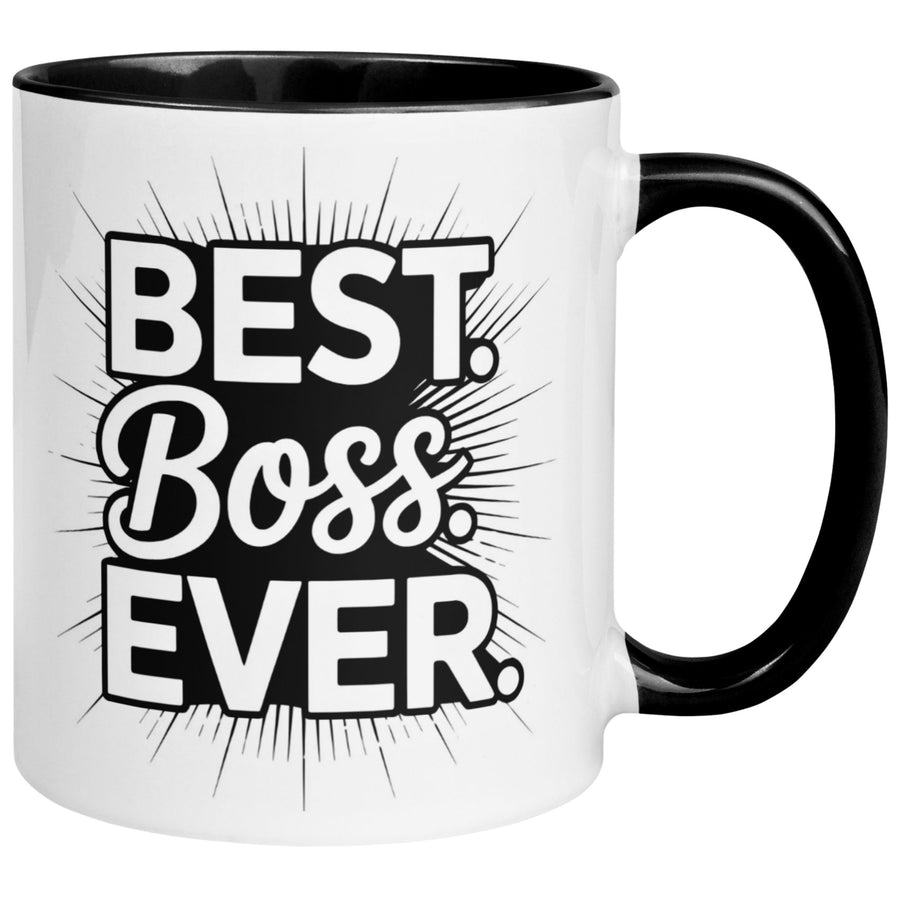 Tasse Chef – „Best Boss Ever“ – Geschenk Becher Bester Chef
