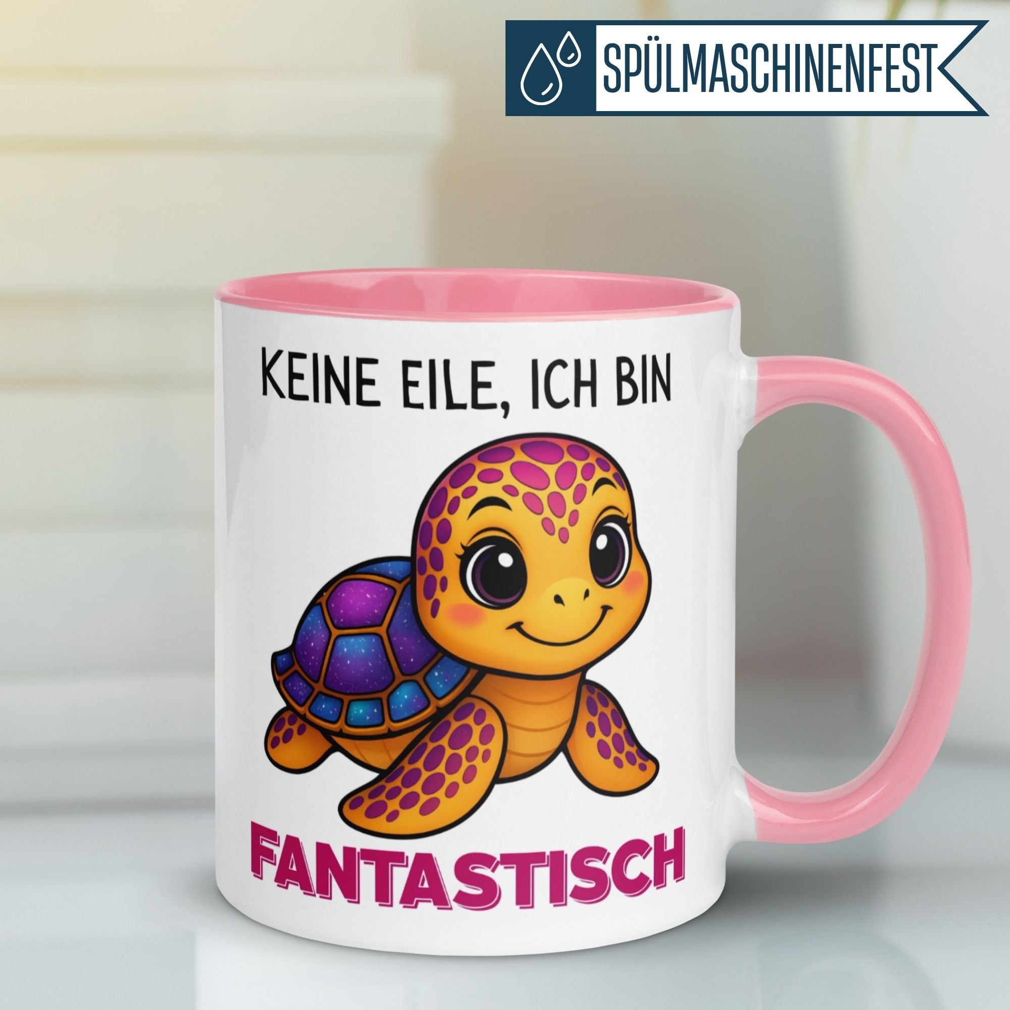 Schildkröte Tasse | Keine Eile - Ich bin fantastisch