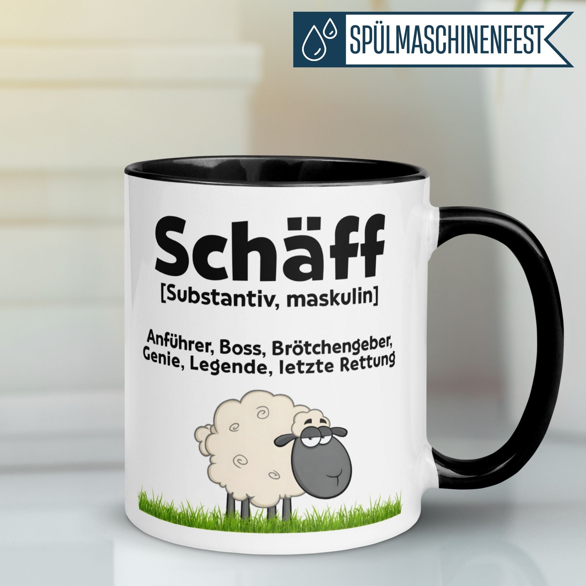 Chef Tasse | Schäff – Problemlöser und Brötchengeber