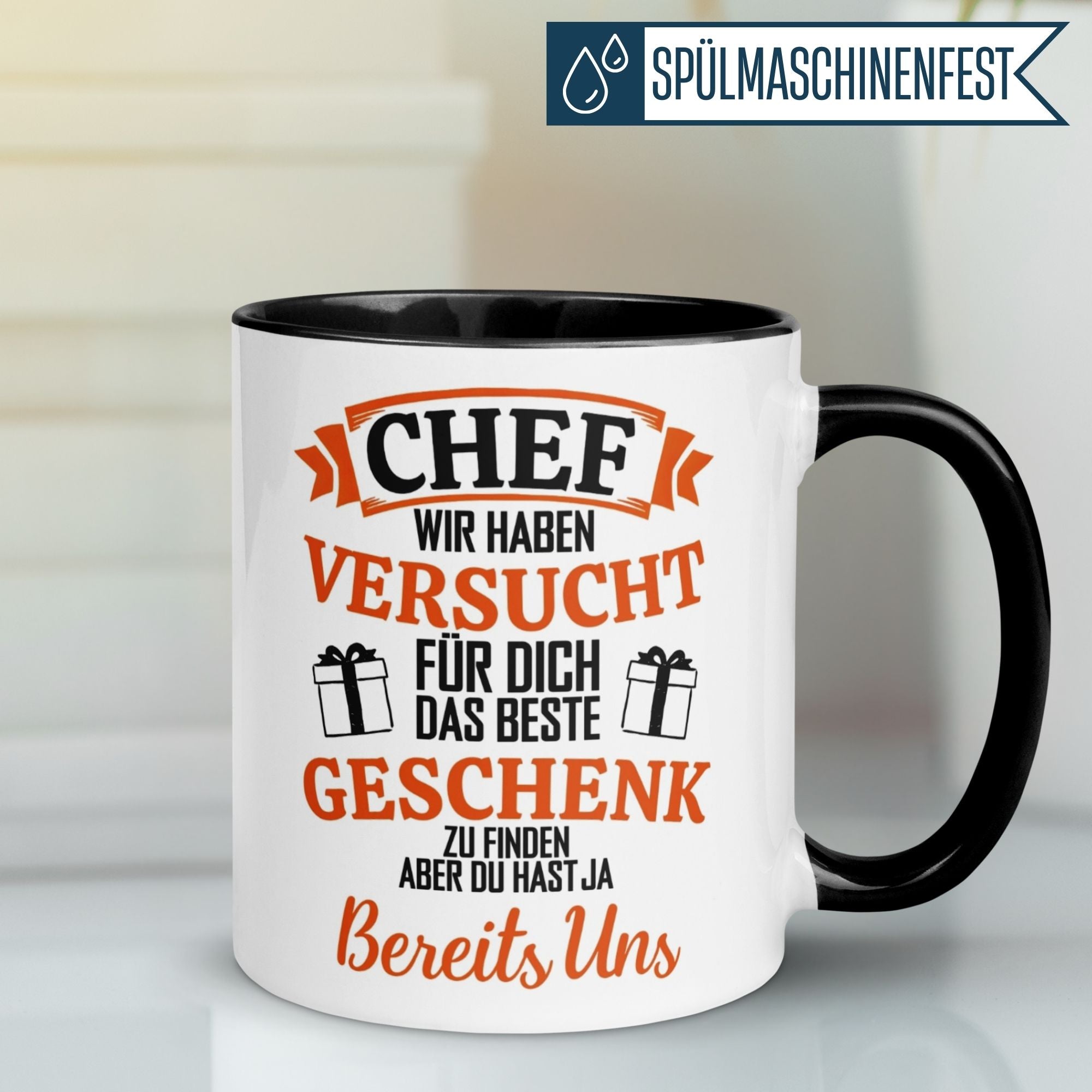 Chef Tasse | Wir haben versucht das beste Geschenk zu finden