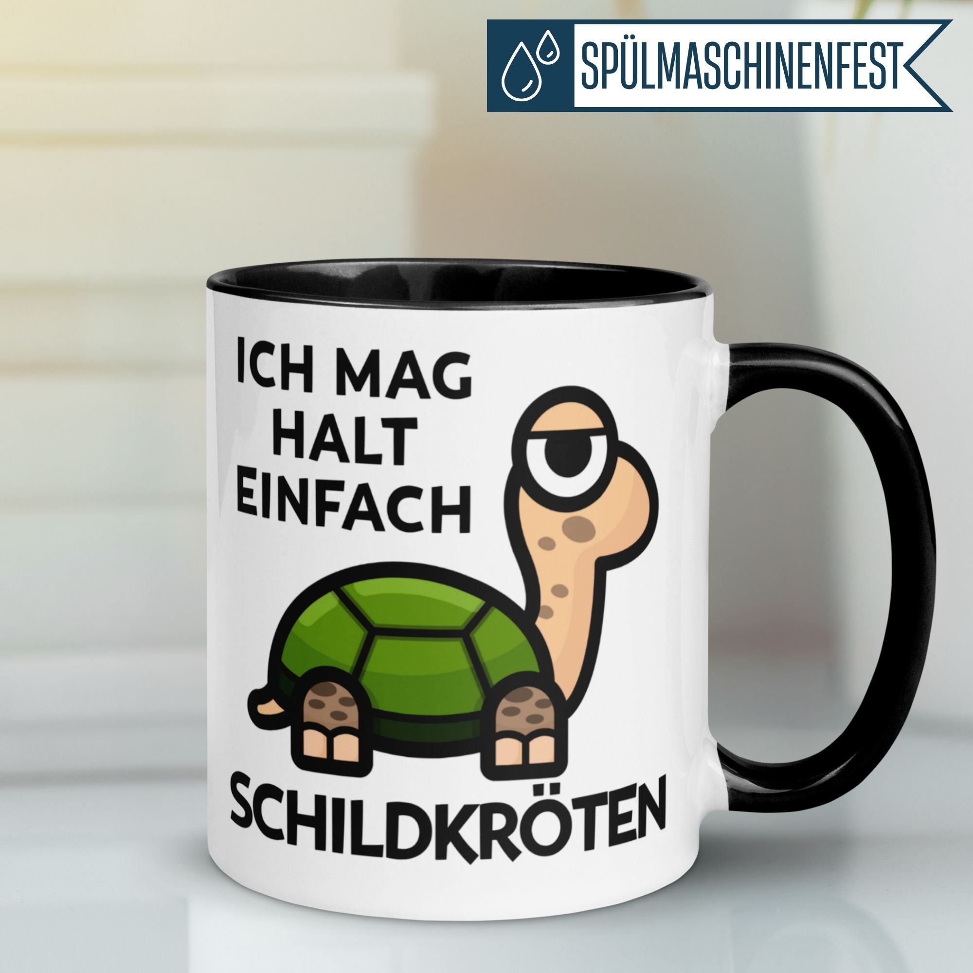 Schildkröte Tasse | Ich mag halt einfach Schildkröten