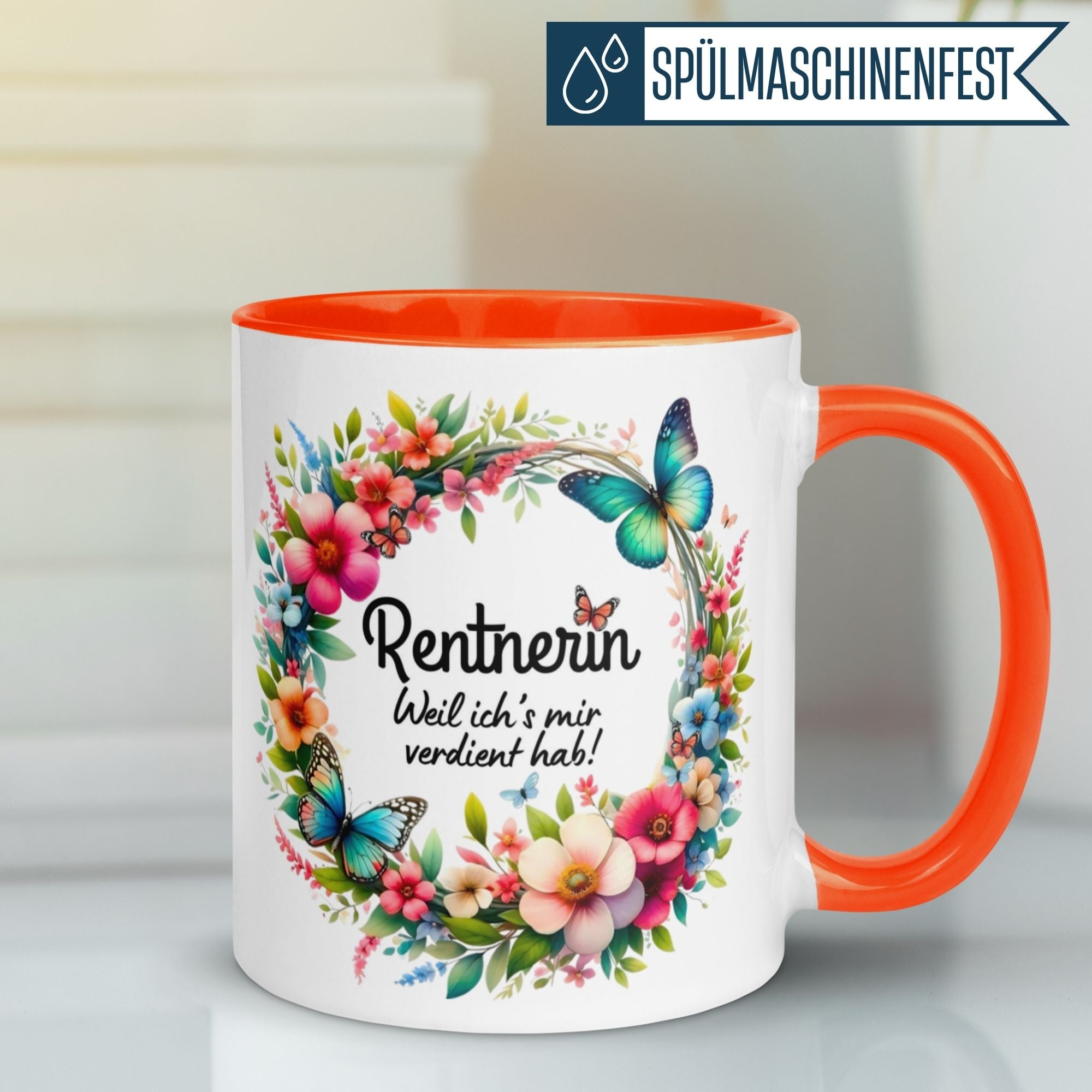 Tasse Rente | Rentnerin & Renteneintritt | Weil ich's mir verdient hab