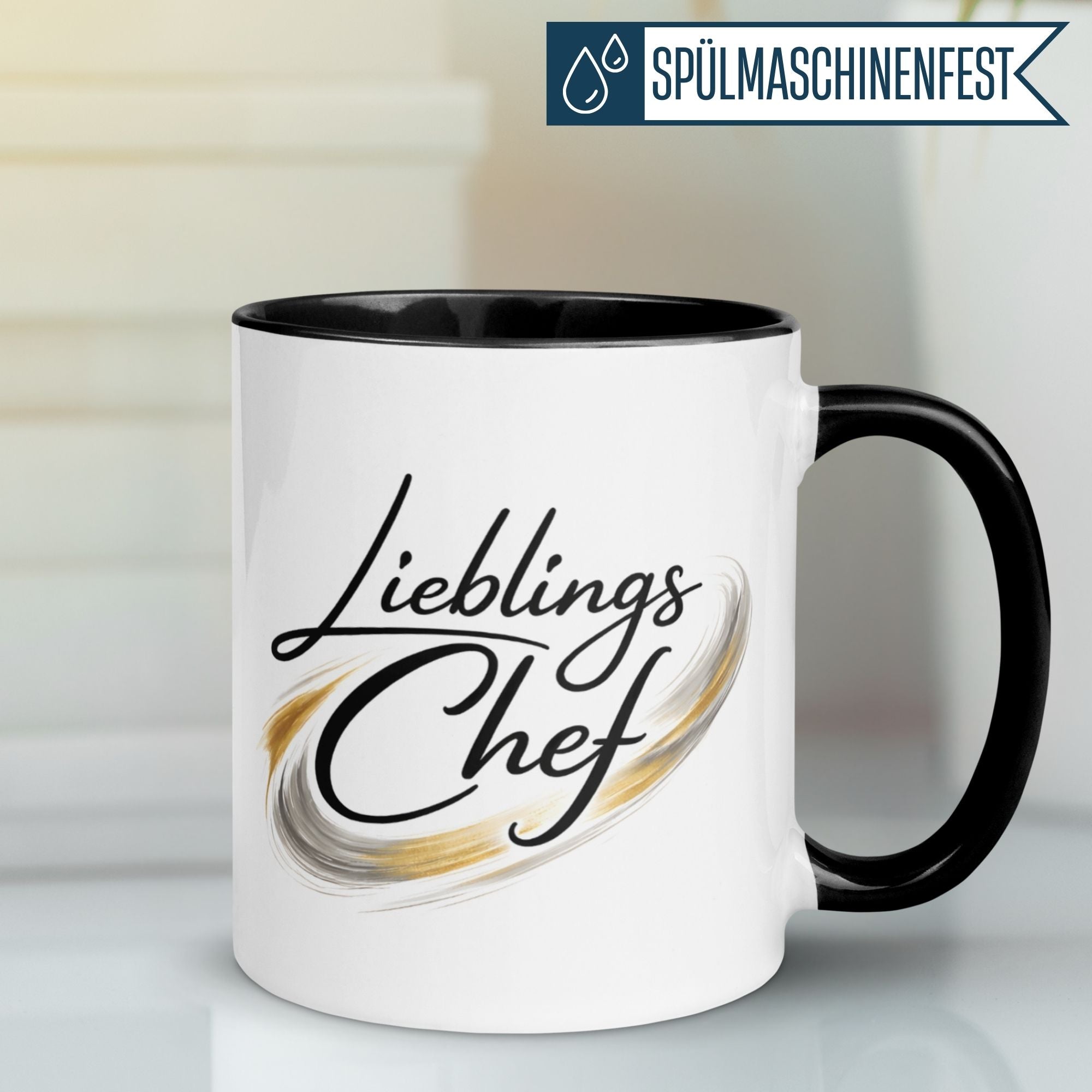 Tasse Chef | Wertschätzung & Spruch | Stilvolles Lieblingschef mit Herz