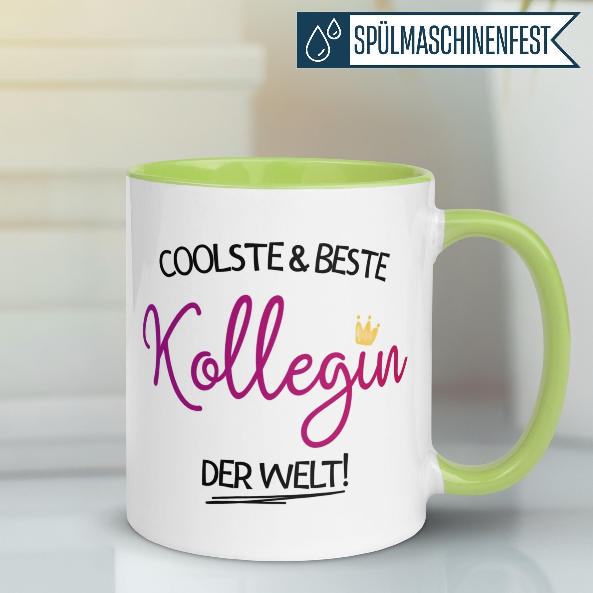 Kollegin Tasse | Coolste & Beste Kollegin der Welt