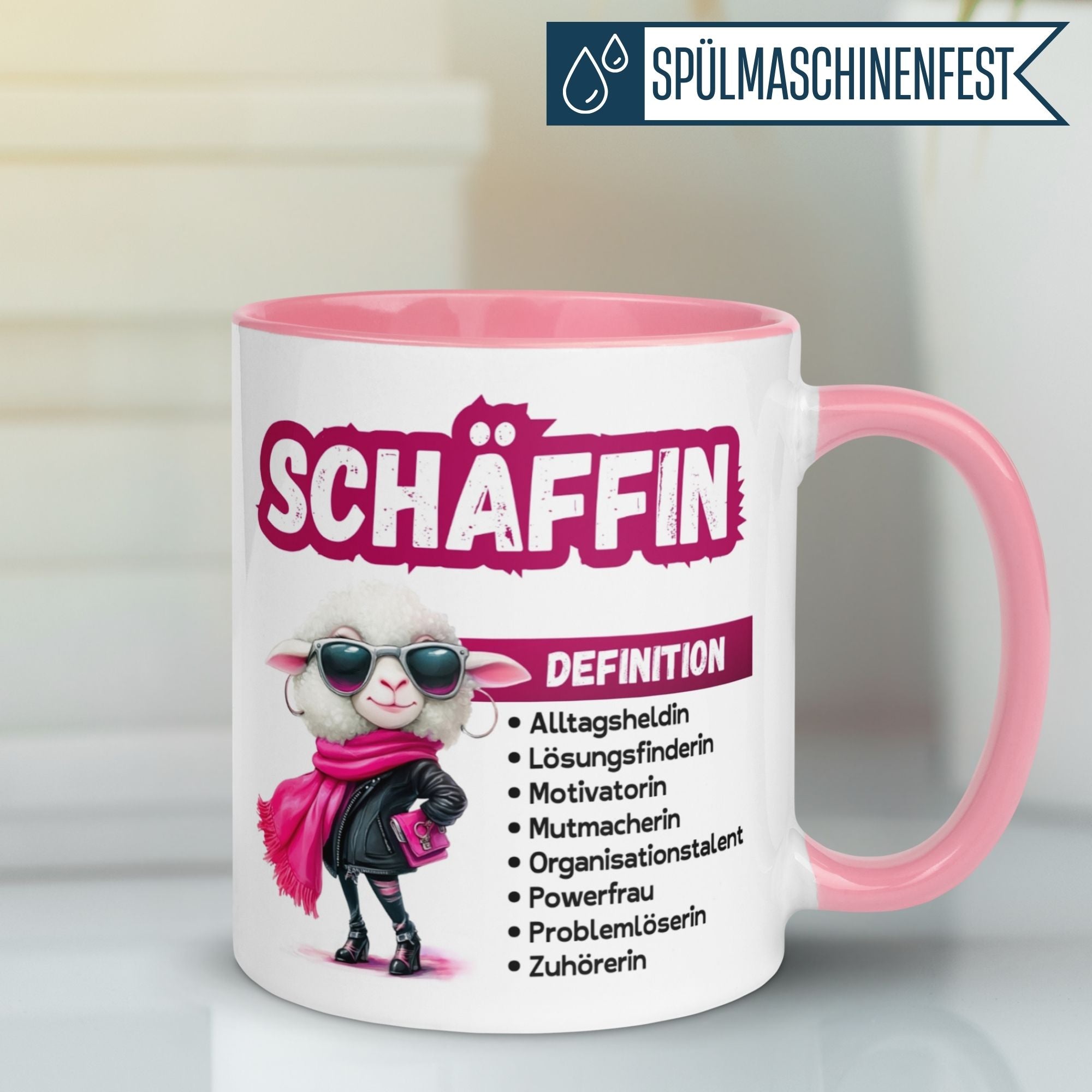Tasse Chefin | Schaf & Wertschätzung | Schäffin
