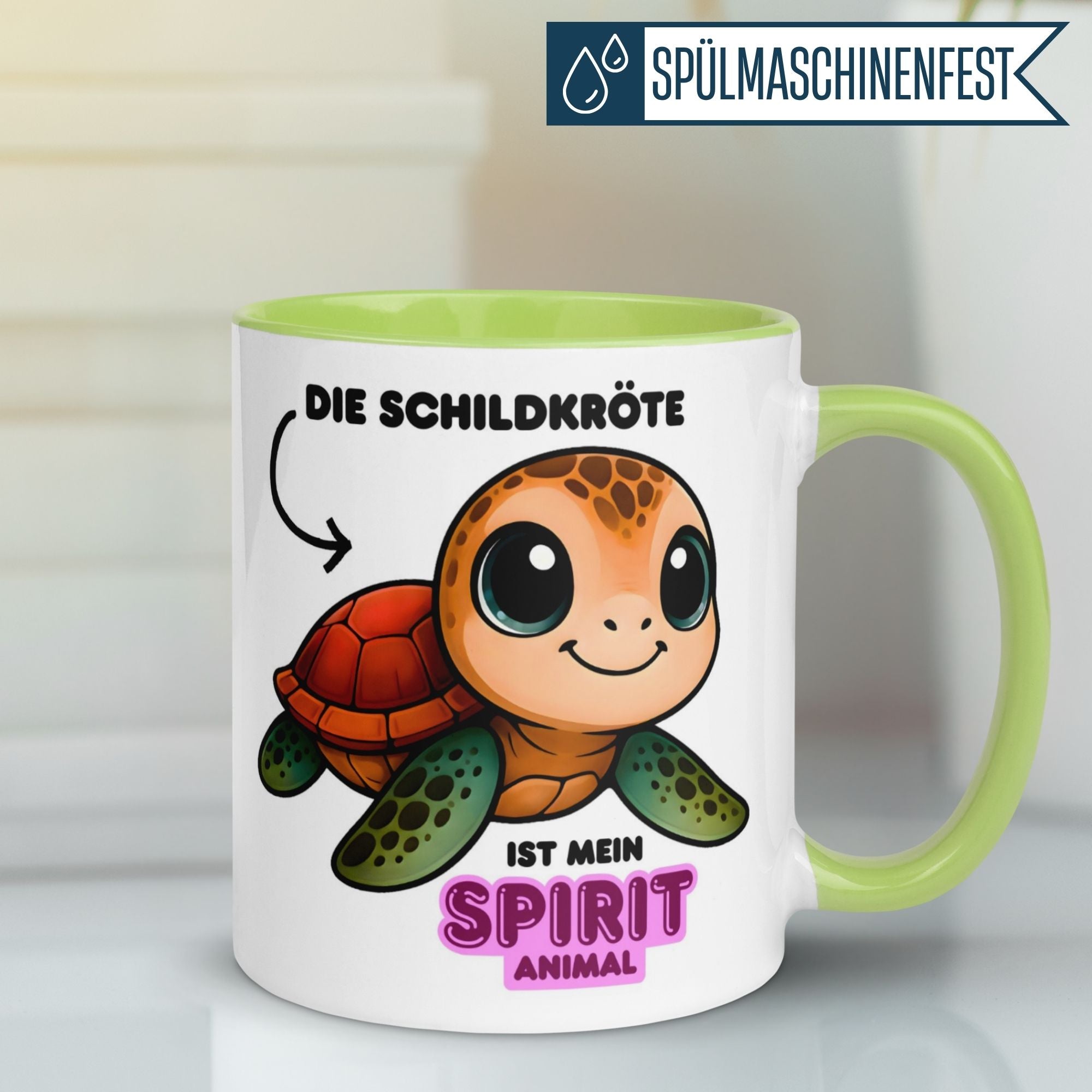 Schildkröte Tasse | Die Schildkröte ist mein Spirit Animal