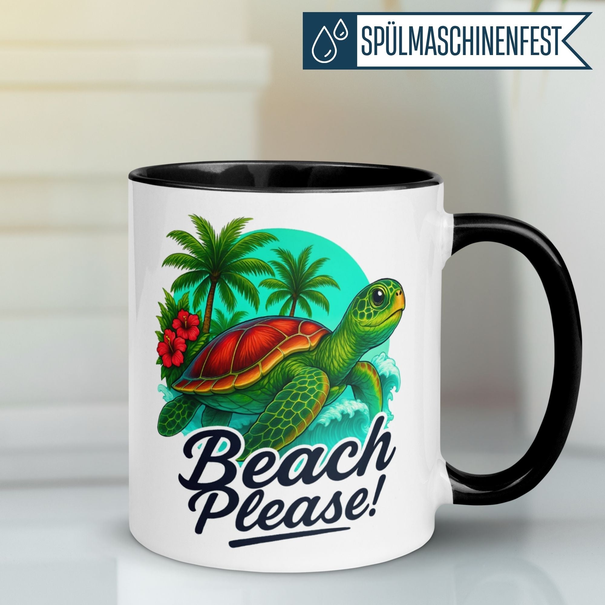 Schildkröte Tasse | Beach Please