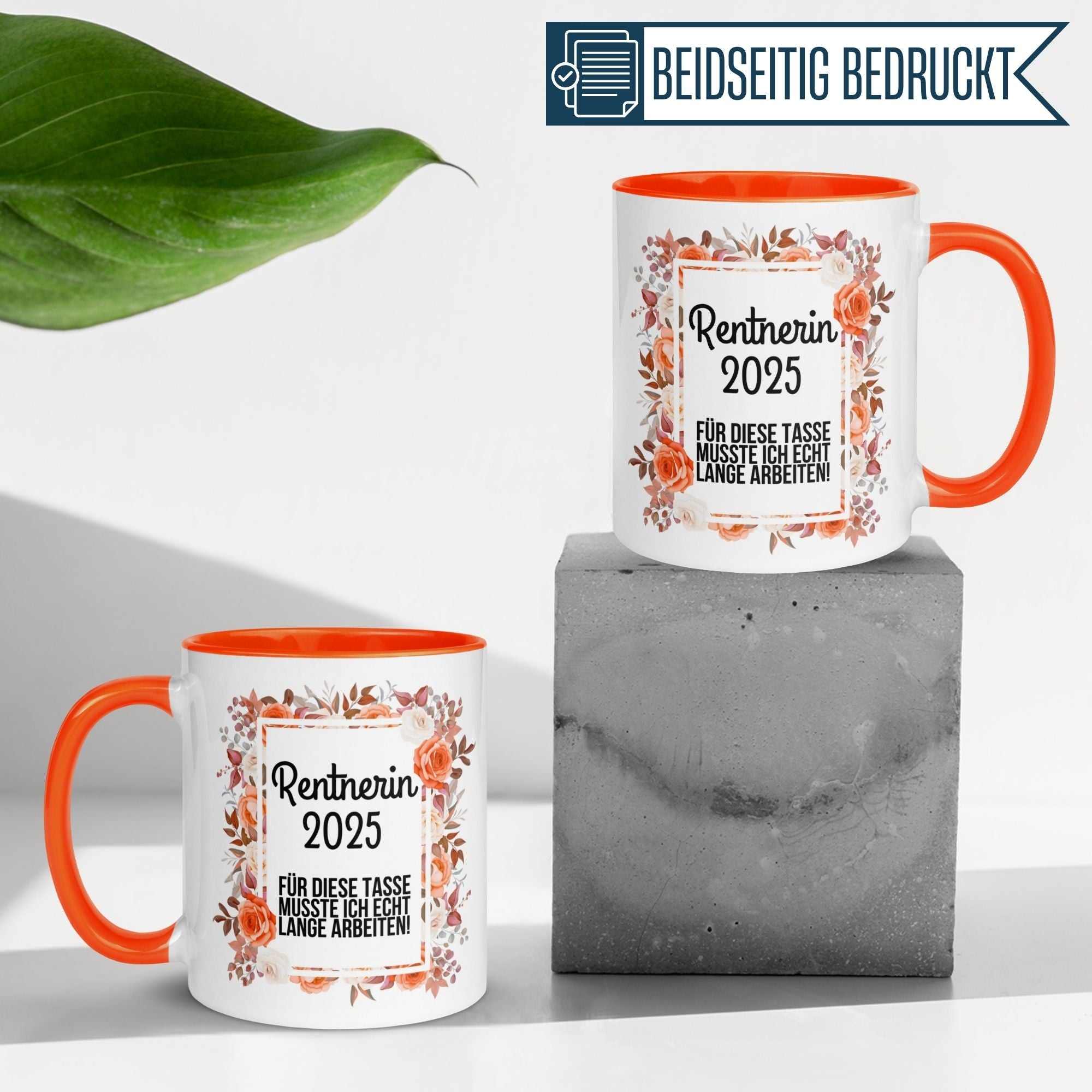 Tasse Rente | Rentnerin & Renteneintritt | Rentnerin 2025 - Für diese Tasse musste ich echt lange arbeiten