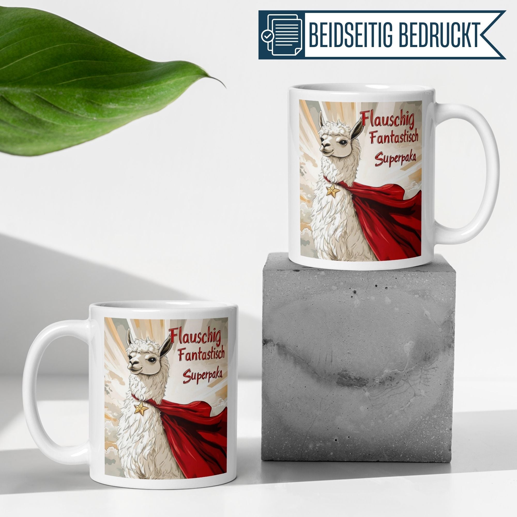 Momentals® Tasse | Alpaka & Spruch | Alpaka Superheld Superpaka