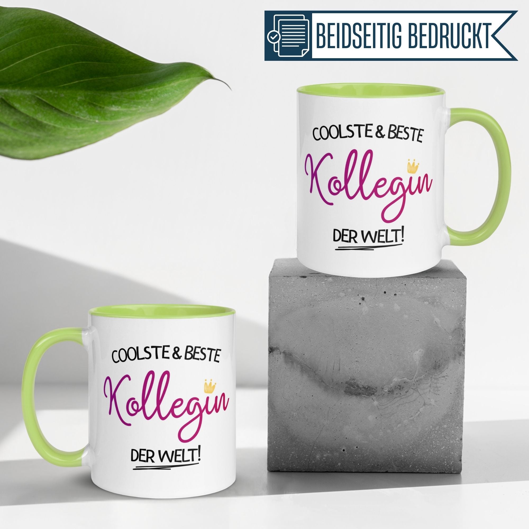 Kollegin Tasse | Coolste & Beste Kollegin der Welt