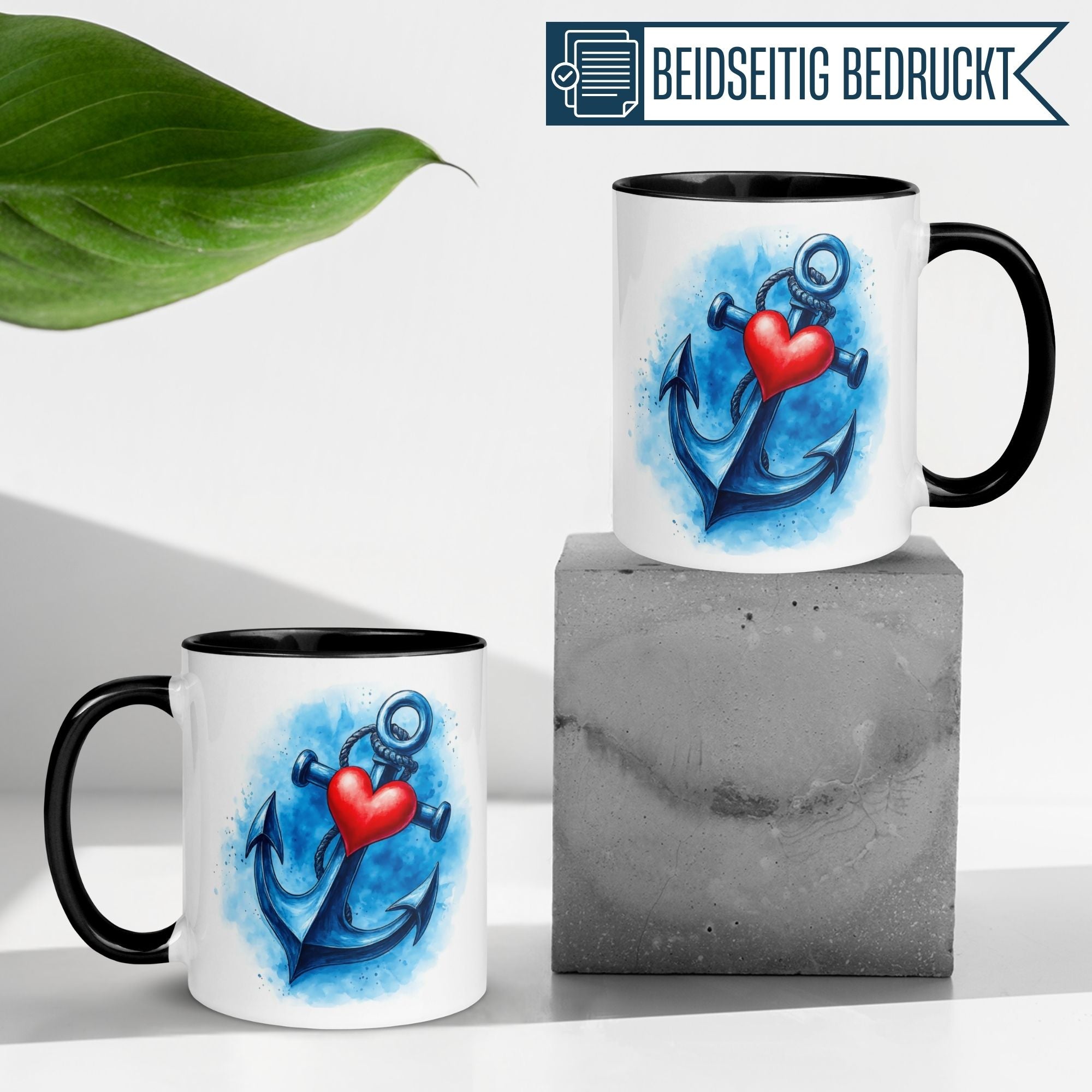 Momentals® Tasse Liebe | Anker & Verbundenheit | Mit dir bin ich fest verankert