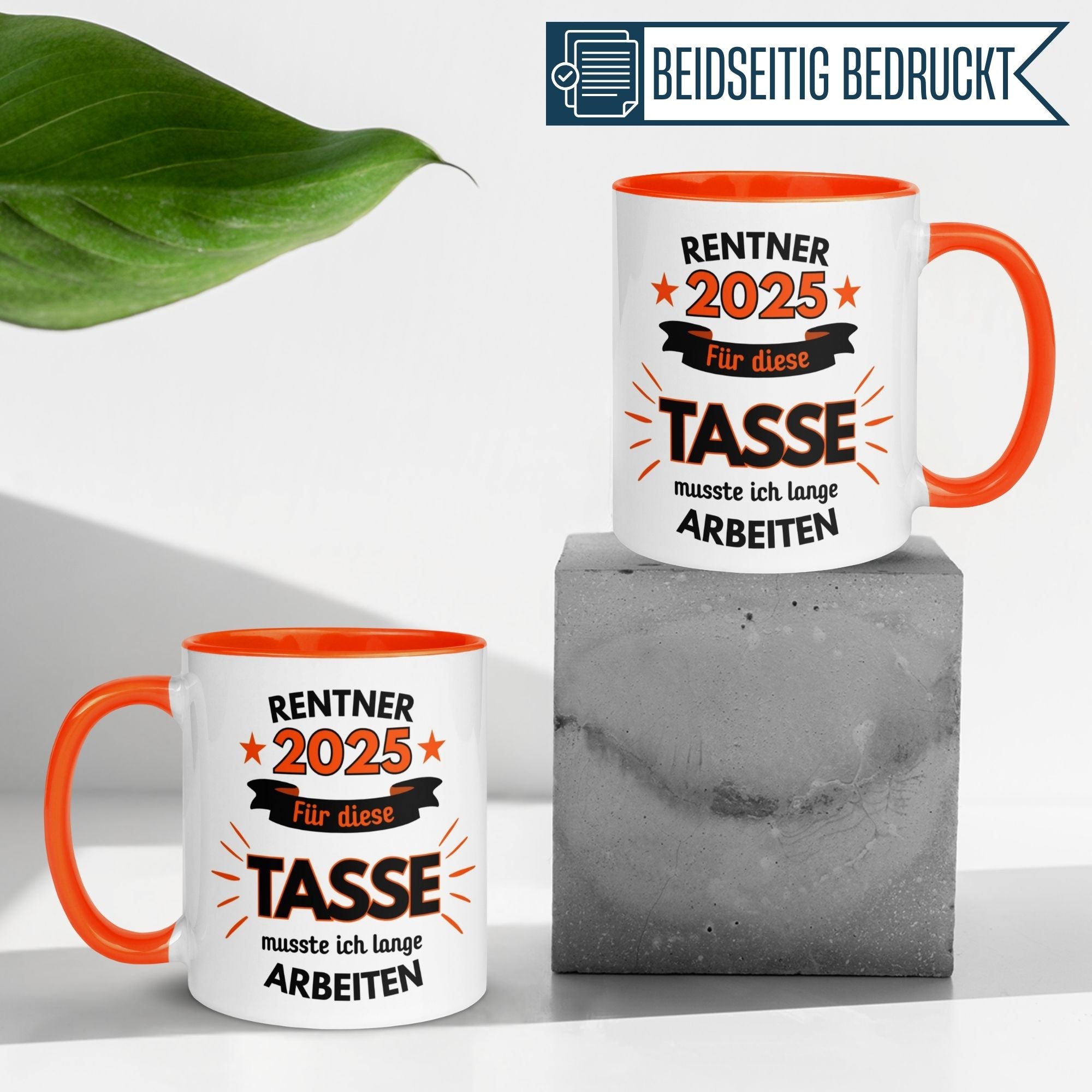 Tasse Rente | Rentner & Renteneintritt | Renter 2025 - Für die Tasse musste ich lange arbeiten