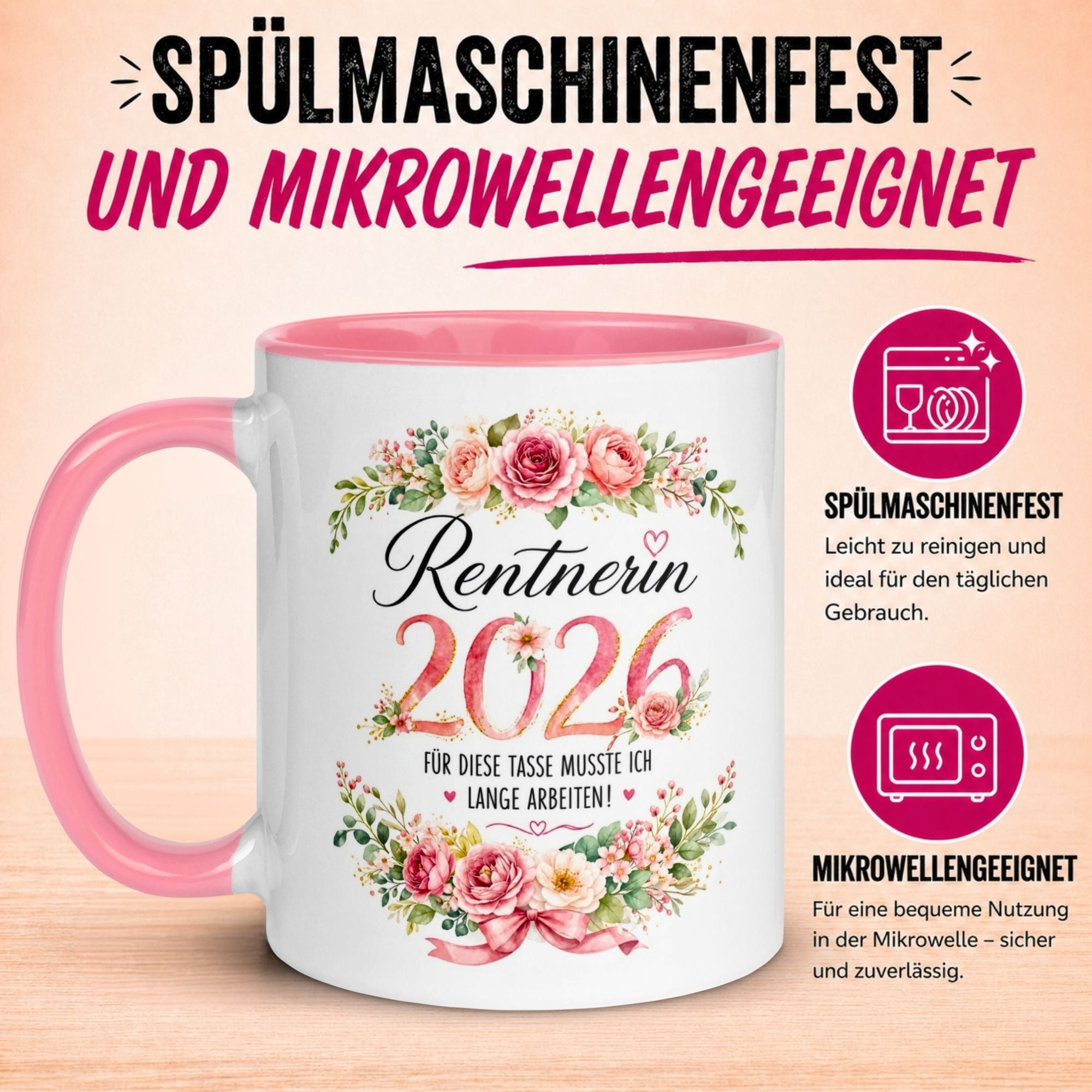 Tasse Rentnerin 2026 – „Für die Tasse musste ich lange arbeiten“ – Renteneintritt Frau
