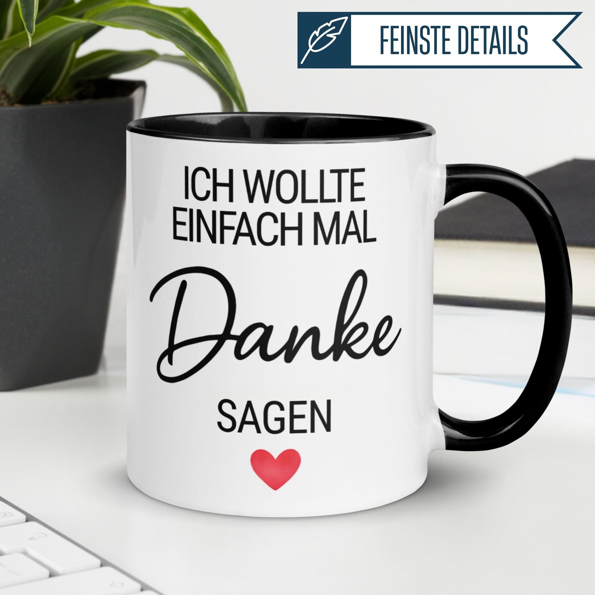 Dankeschön Tasse | Ich wollte einfach mal Danke sagen