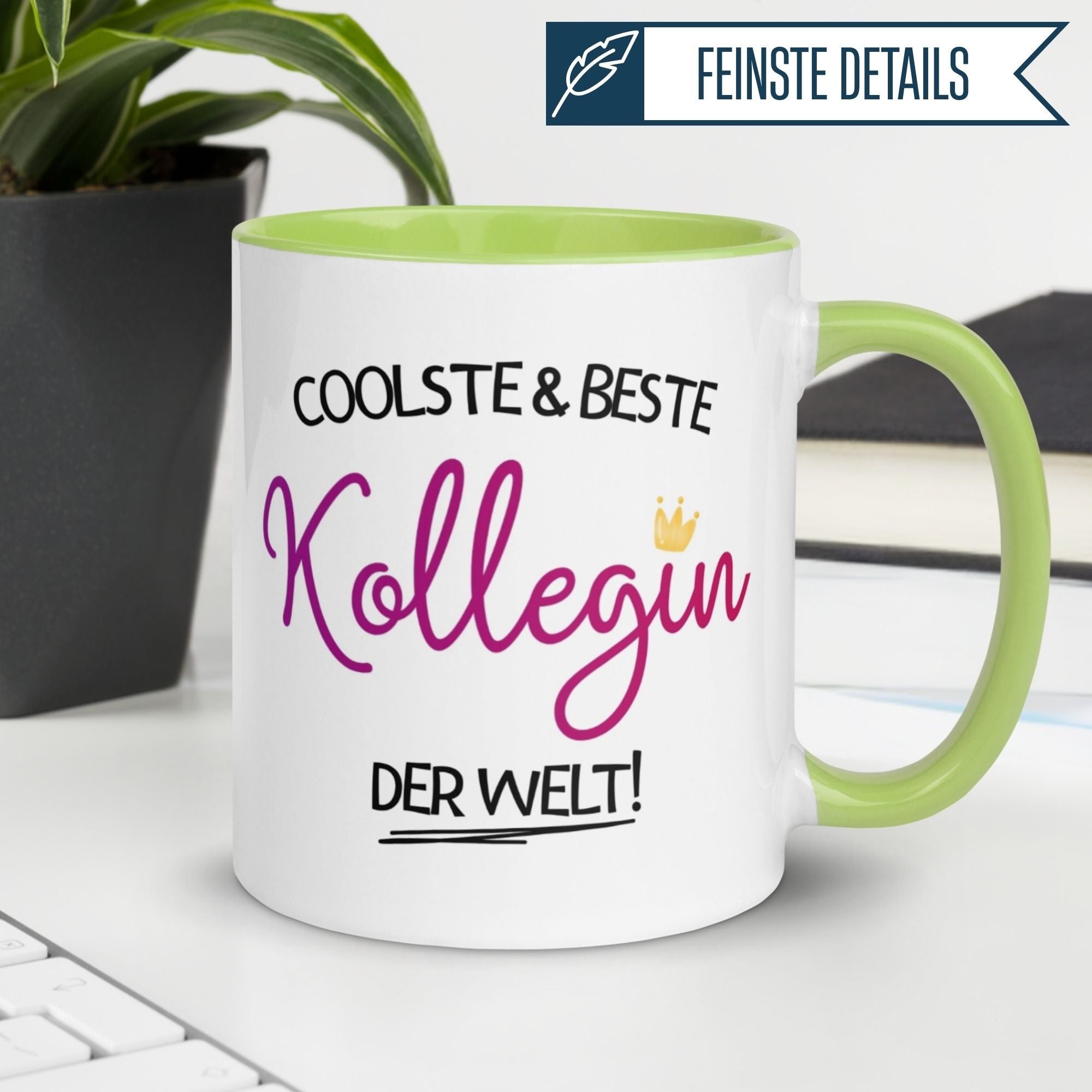Kollegin Tasse | Coolste & Beste Kollegin der Welt