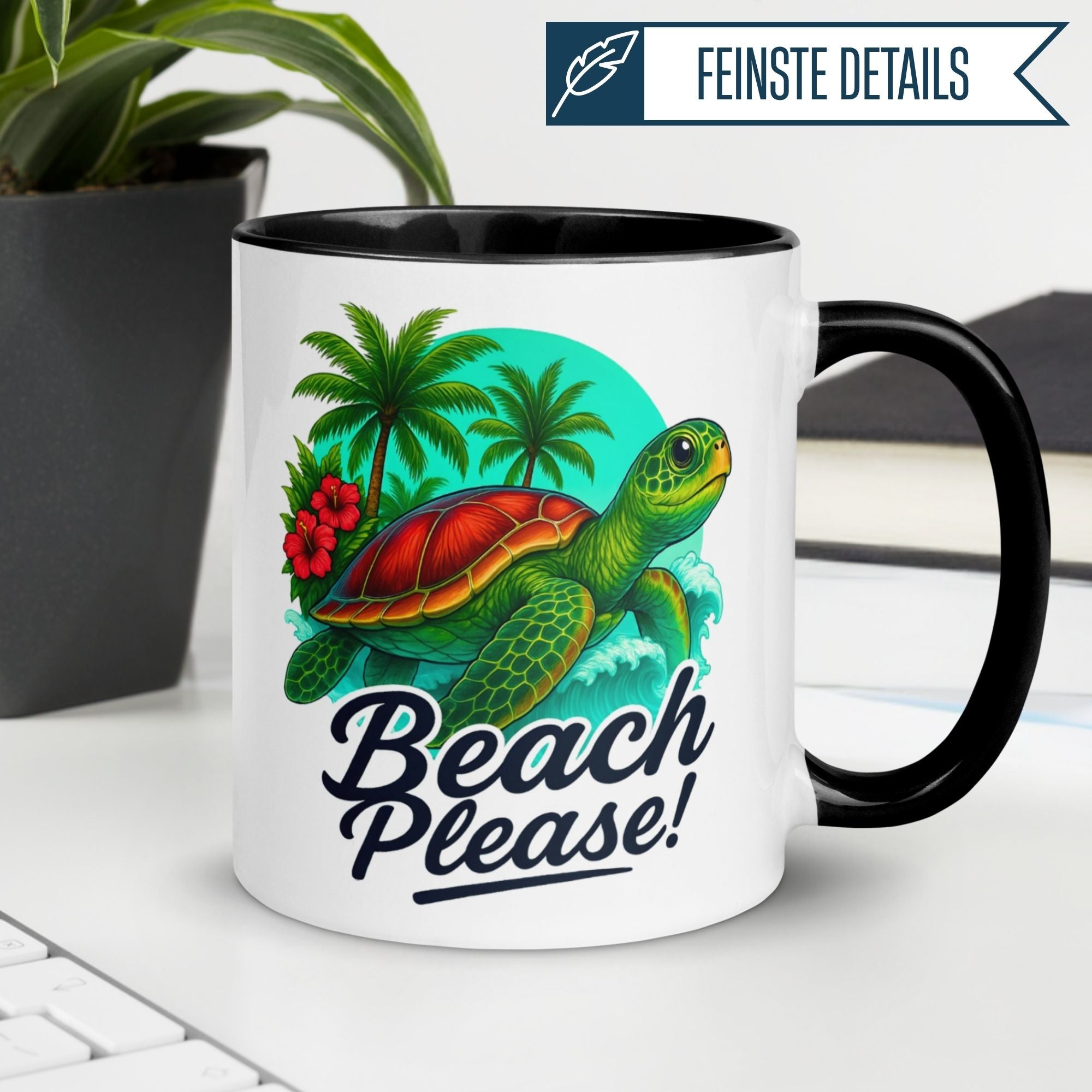 Schildkröte Tasse | Beach Please