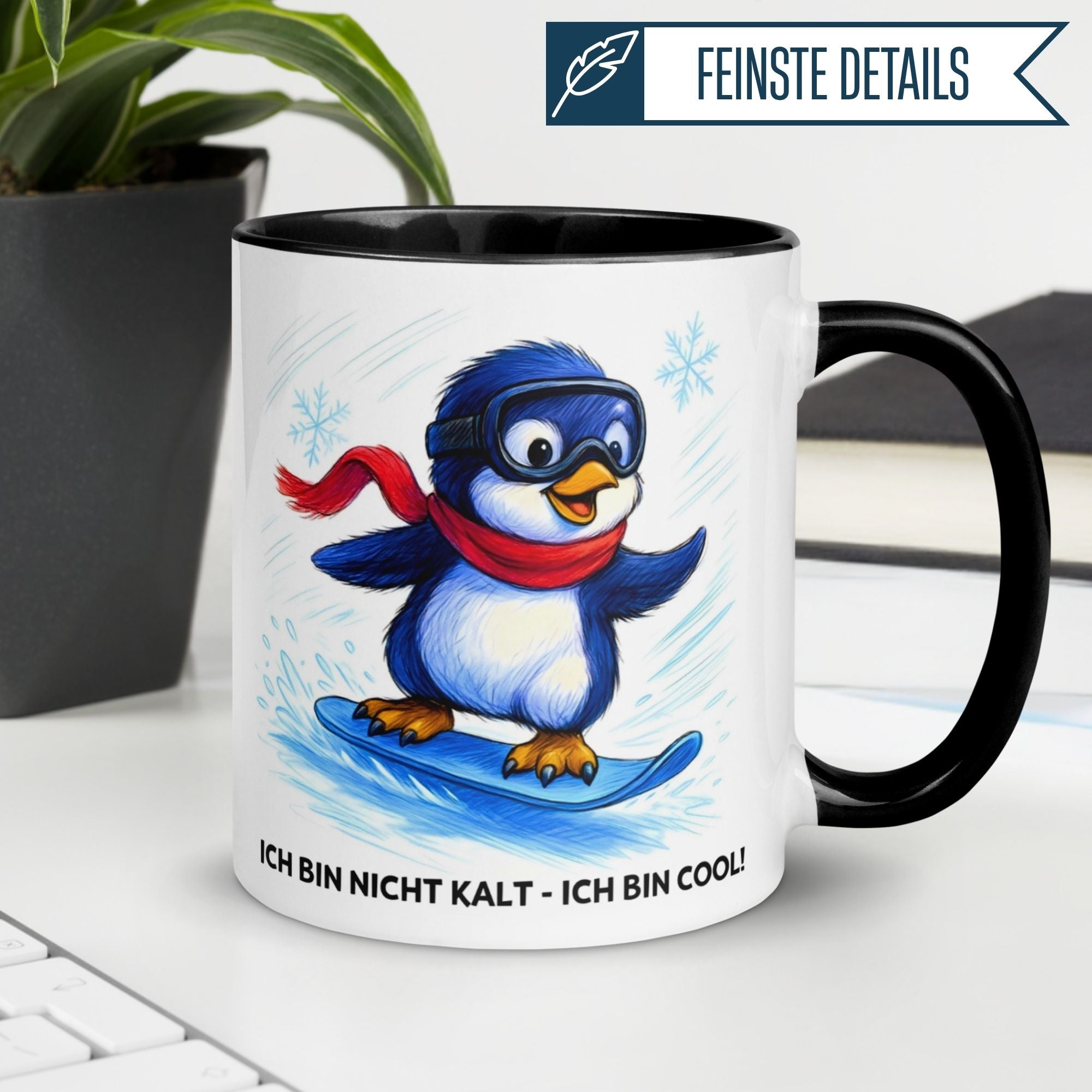 Pinguin Tasse | Ich bin nicht kalt – ich bin cool
