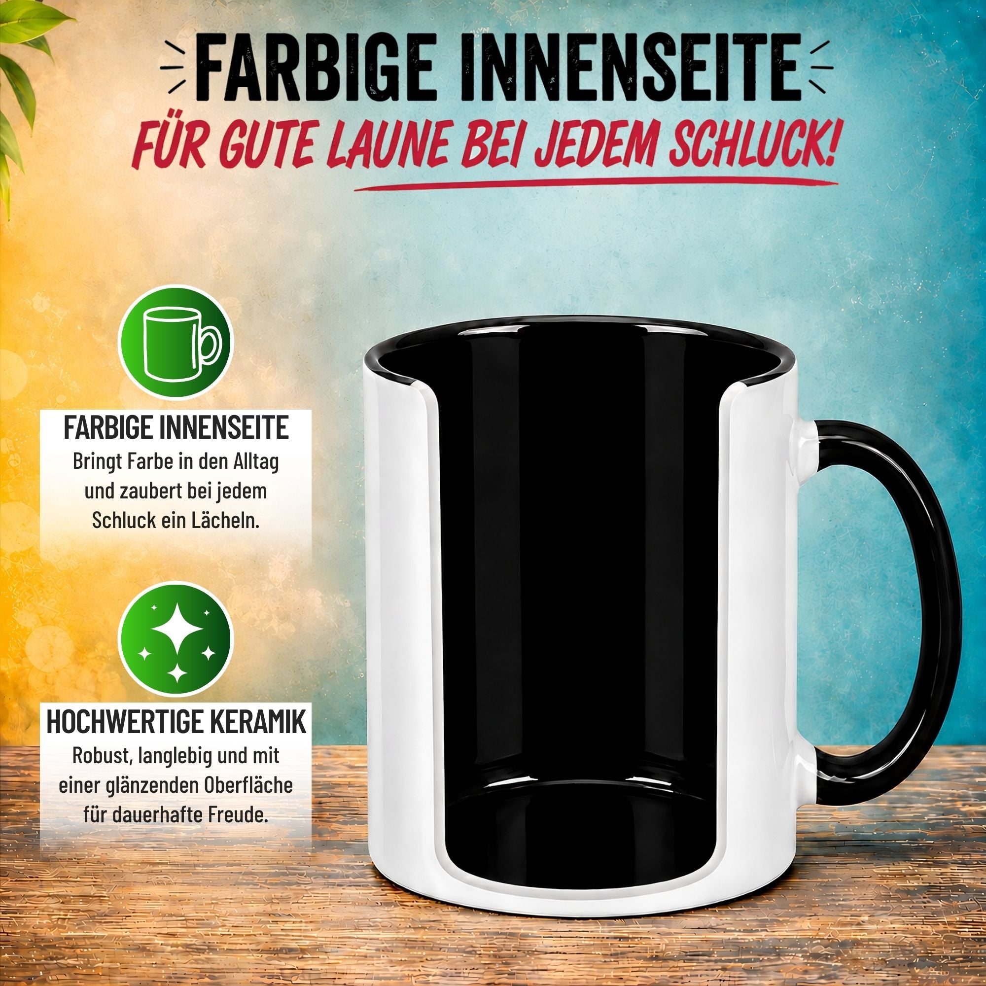 Tasse Geburtstag – „Happy Birthday Zebra“ – Geburtstagsgeschenk Junge Mädchen