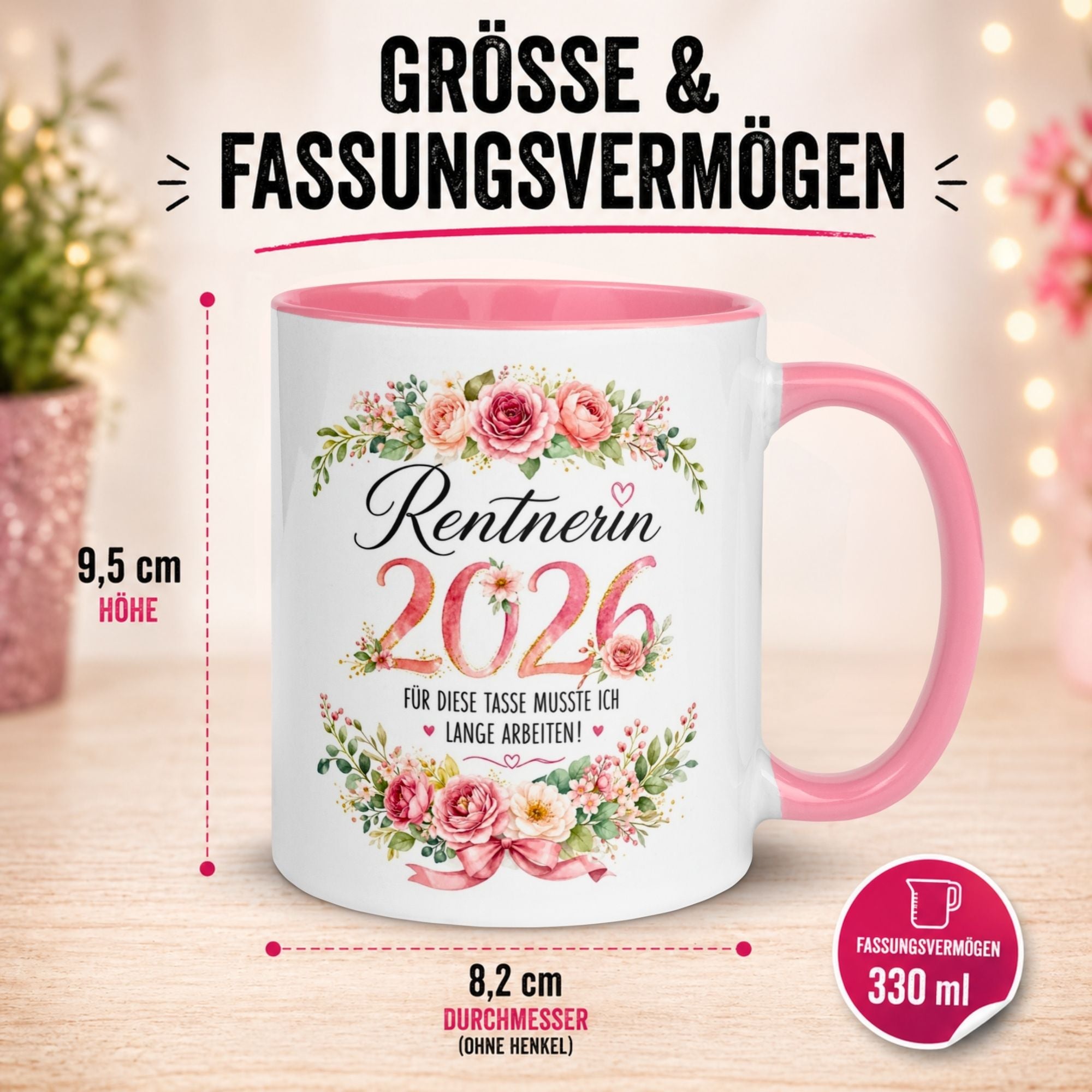 Tasse Rentnerin 2026 – „Für die Tasse musste ich lange arbeiten“ – Renteneintritt Frau
