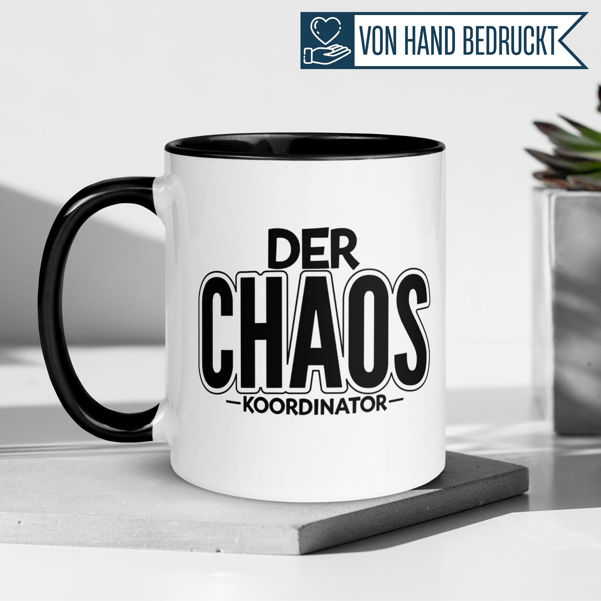 Chef Tasse | Der Chaos Koordinator