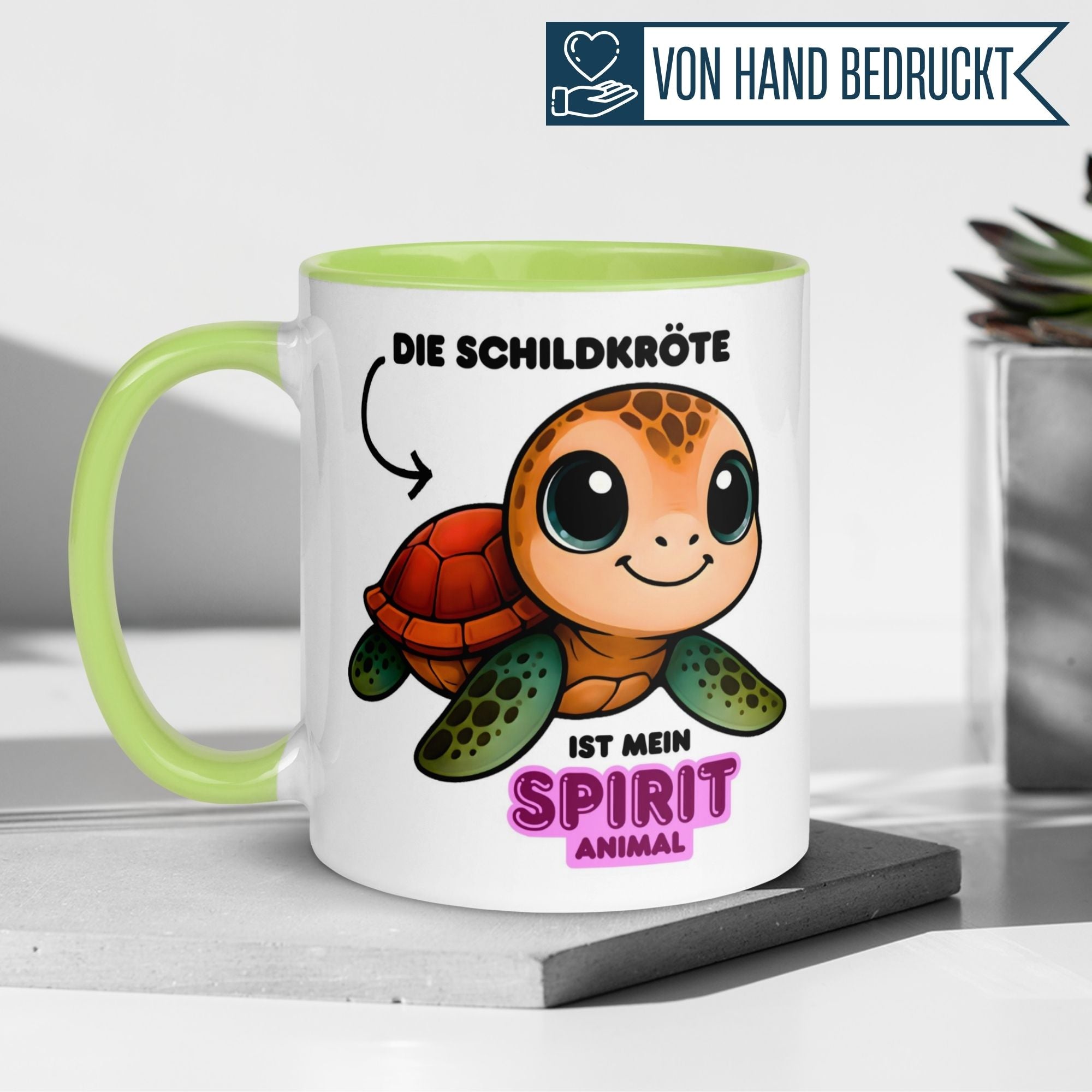 Schildkröte Tasse | Die Schildkröte ist mein Spirit Animal