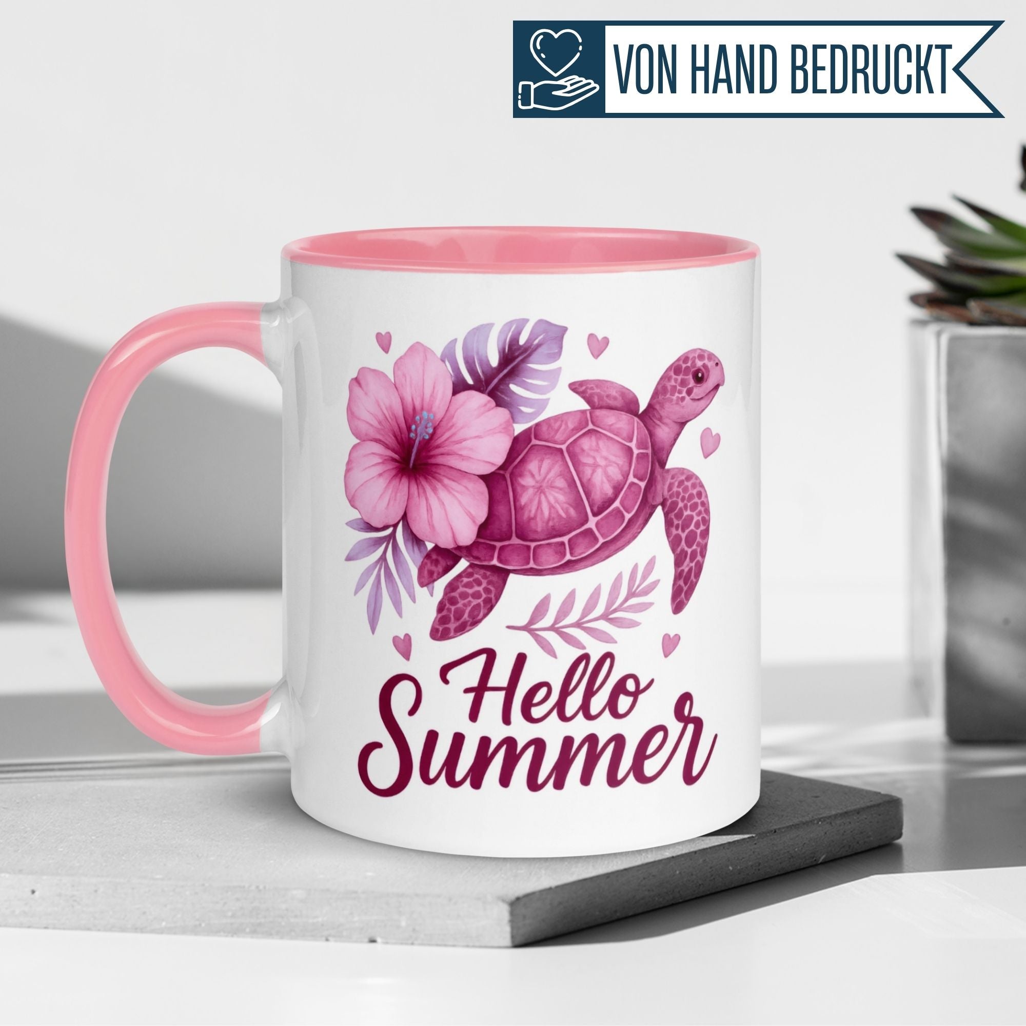 Schildkröte Tasse | Hello Summer