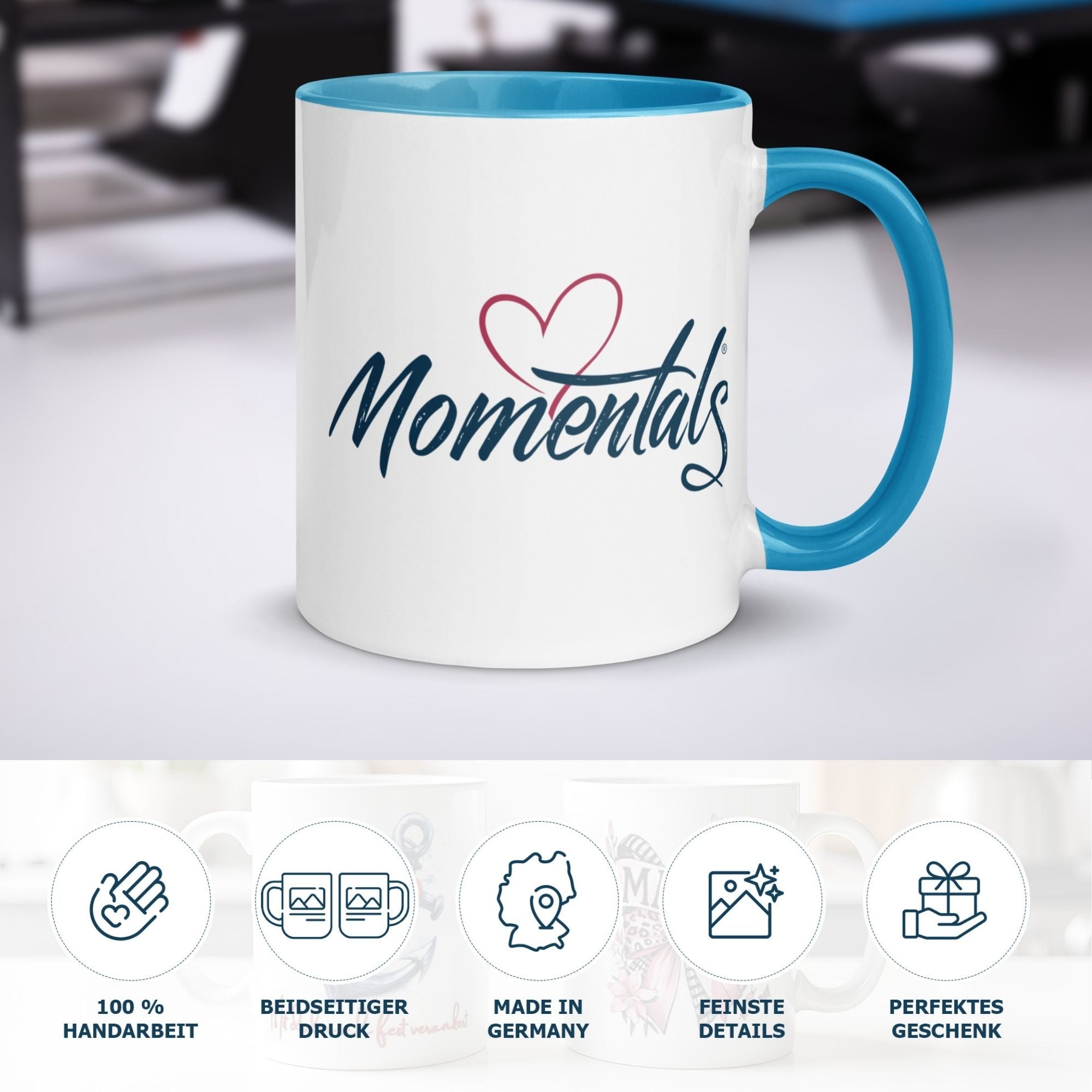 Momentals® Tasse 40. Geburtstag | Superheld & Spruch | Ich bin 40 und was ist deine Superkraft