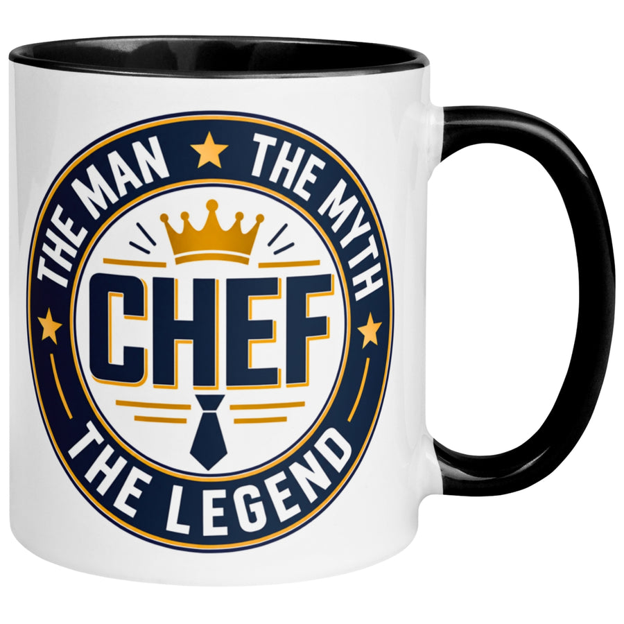 Tasse Chef – „The Man - The Myth - The Legend“ – Geschenk Kaffeetasse Bester Chef