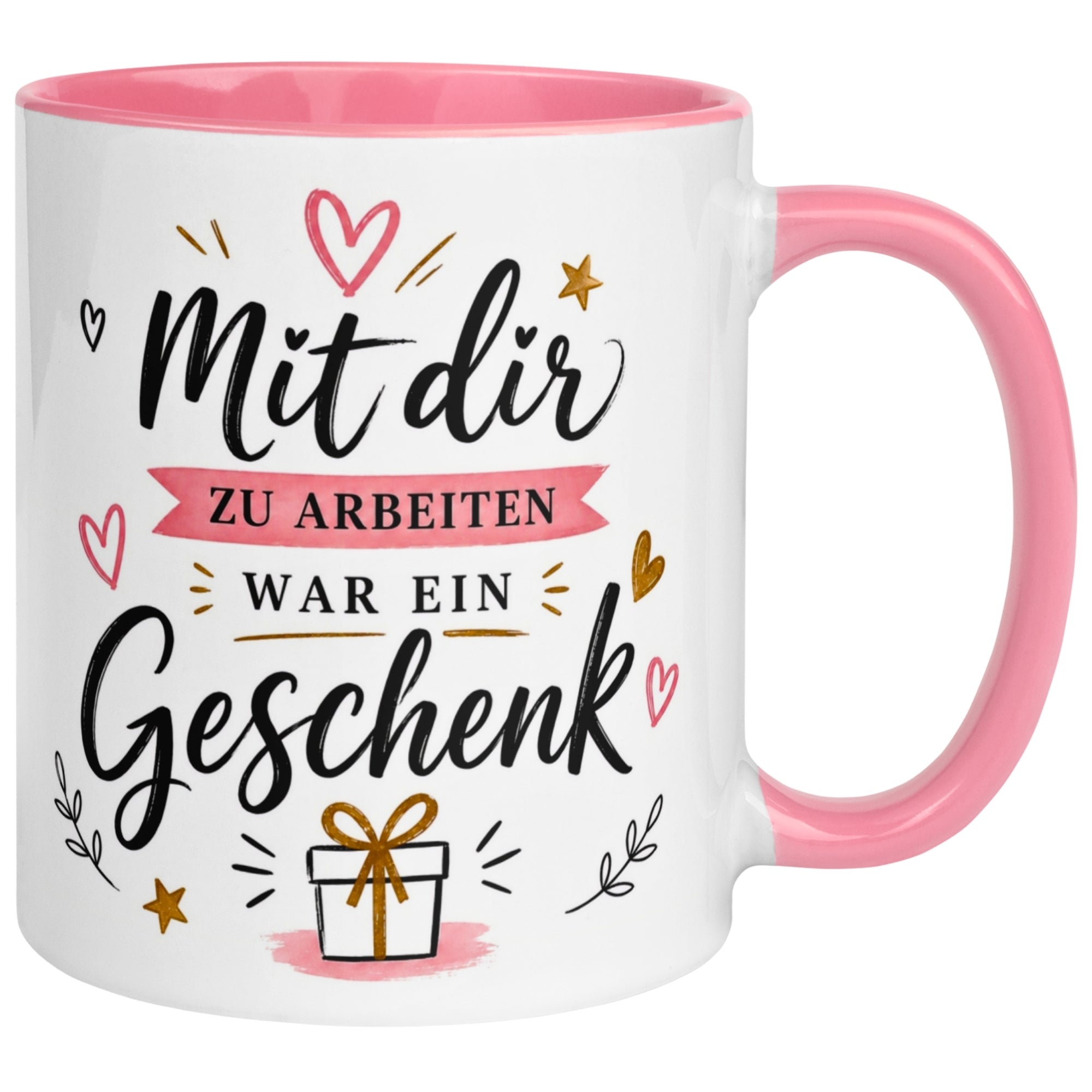 Tasse Kollegin – „Mit dir zu arbeiten war ein Geschenk“ – Abschiedsgeschenk